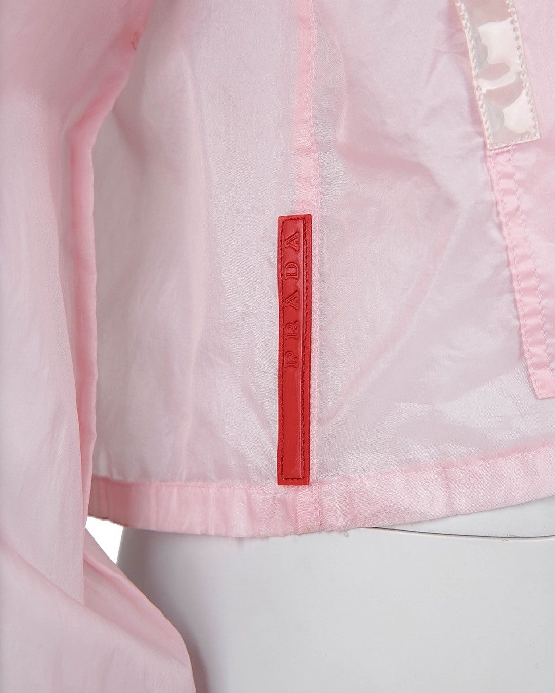 Prada Prada S/S1999 Pink Windbreaker Size M / US 6-8 / IT 42-44 - 9 Thumbnail