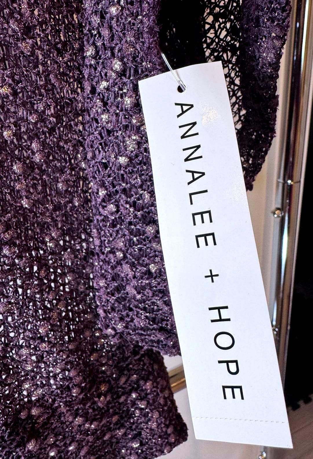 Designer Annalee + Hope XL Textured Knit Top, XL Size XL / US 12-14 / IT 48-50 - 4 Thumbnail