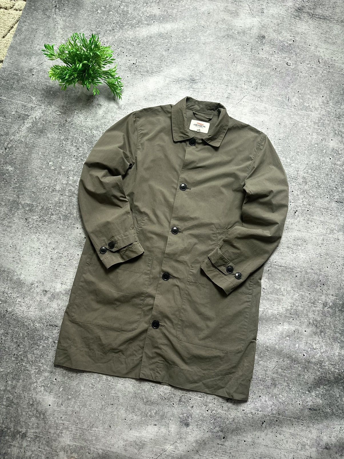 Carhartt Carhartt Trench Rain Juno W Y2K Hype Coat Jacket Size M / US 6-8 / IT 42-44 - 2 Thumbnail