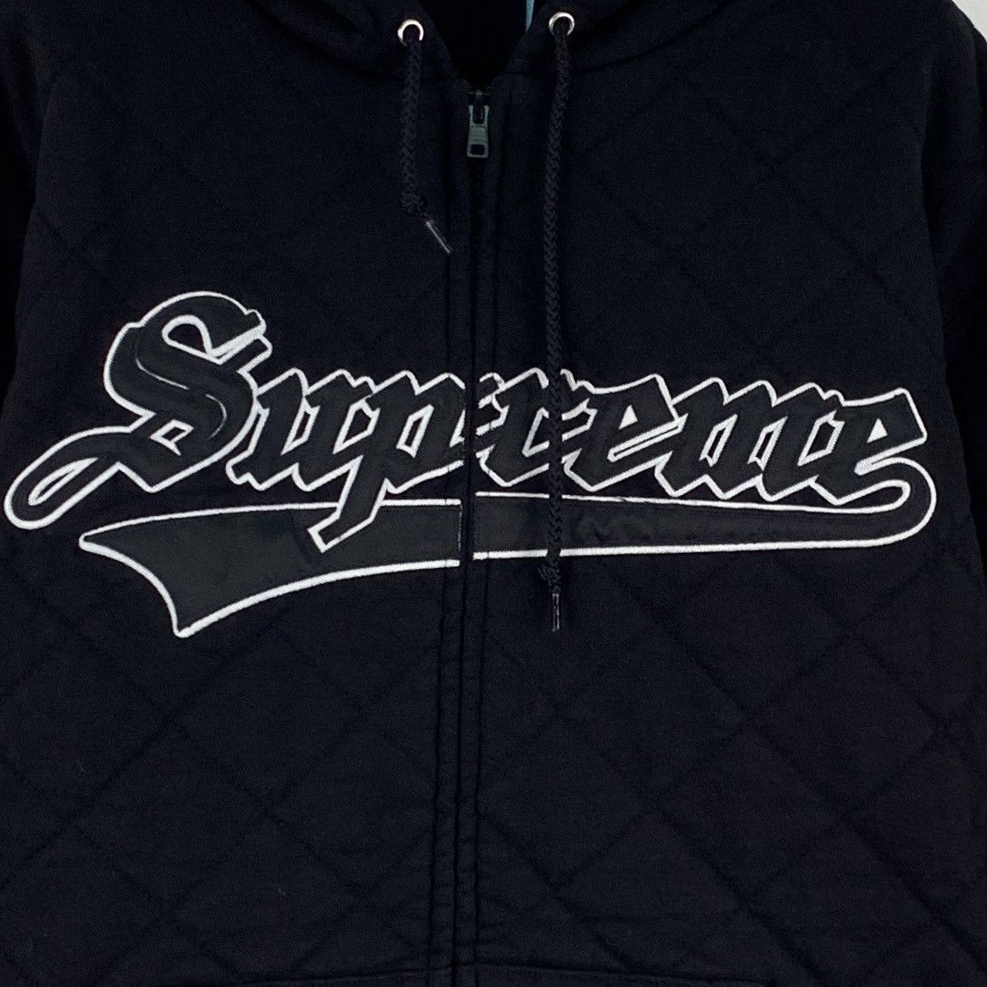 Supreme Supreme Logo Letter Embroidered Hooded Sweatshirt K26WX Size US M / EU 48-50 / 2 - 4 Thumbnail