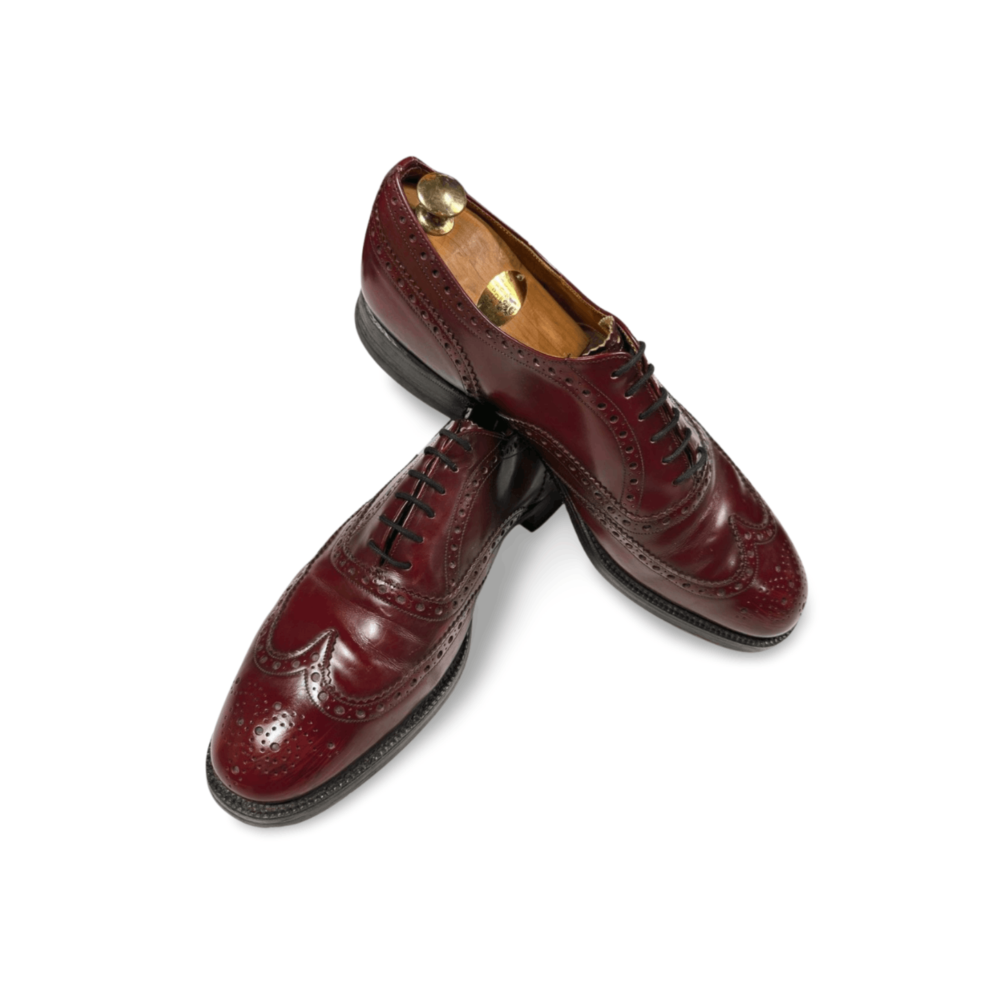 Church's Burwood Burgundy Oxblood Polished Binder Oxford Brogue UK 11 Size US 12 / EU 45 - 2 Thumbnail