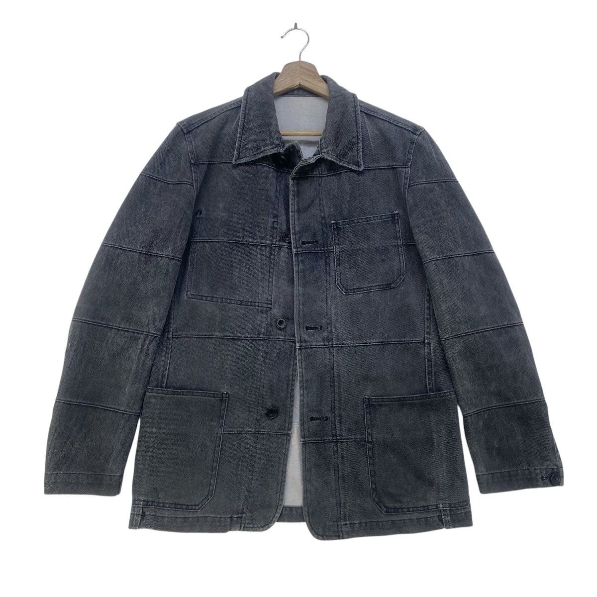 Japanese Brand Japanese Brand The Difference Rupert Patchwork Denim Jacket Size US S / EU 44-46 / 1 - 1 Thumbnail