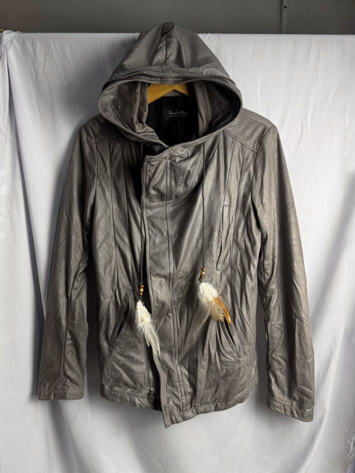 Tornado Mart Tornado Mart Asymmetrical Jacket Bono Lgb Styled Size US M / EU 48-50 / 2 - 1 Thumbnail