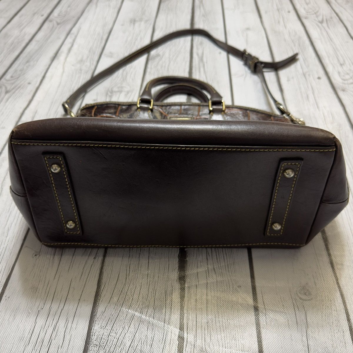 Dooney & Bourke × Vintage Vintage Dooney & Bourke crocodile bag Size ONE SIZE - 6 Thumbnail