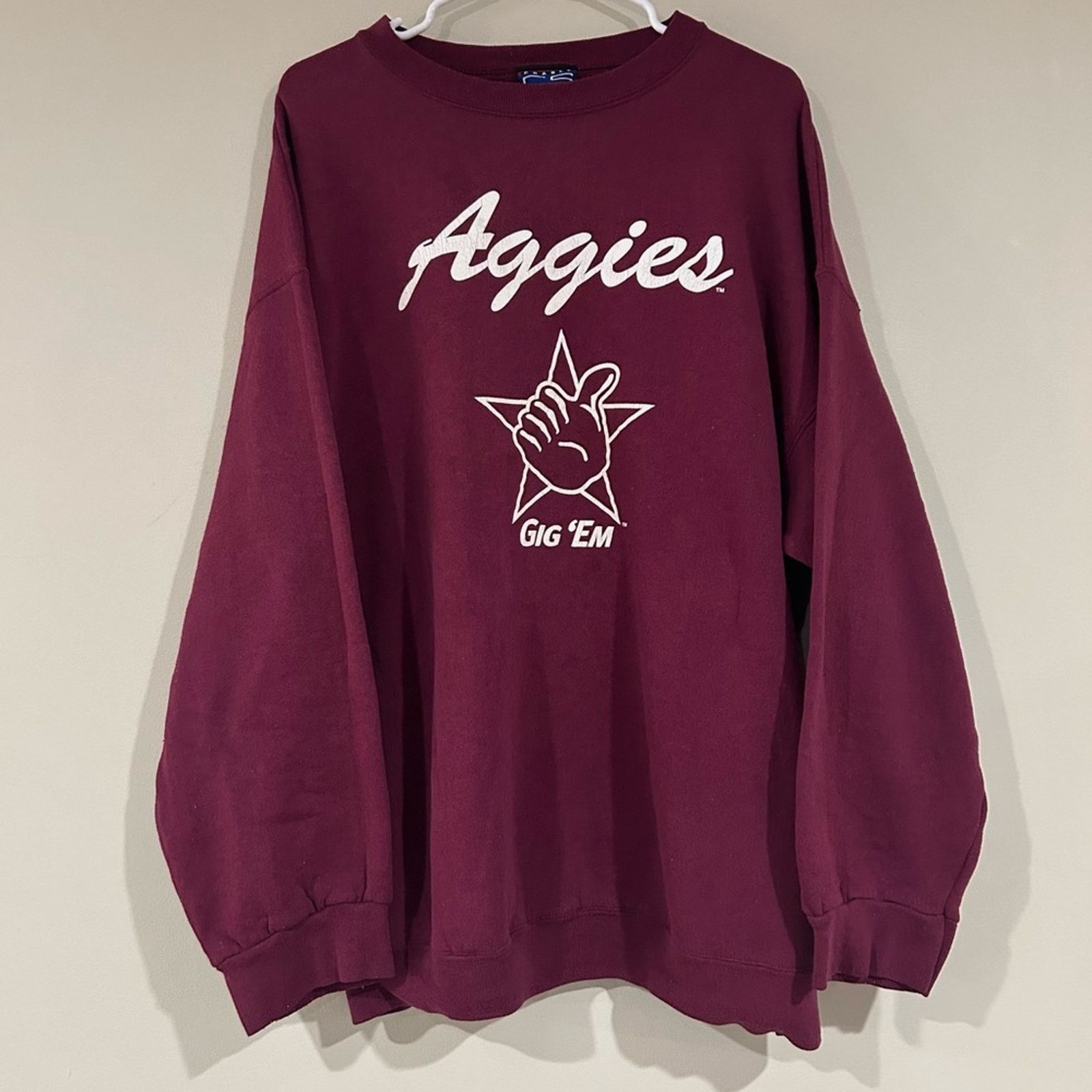 Other Vintage Texas A&M Aggies Gig ‘Em Sweatshirt Size US XL / EU 56 / 4 - 1 Thumbnail