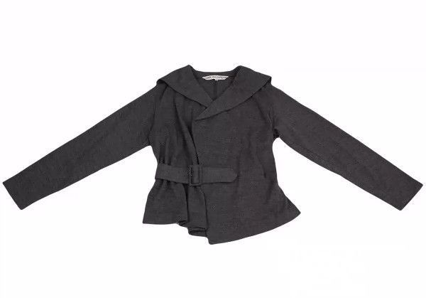 Comme des Garcons comme des garcons | 1980s asymmetrical coat with navy colla Size US M / EU 48-50 / 2 - 2 Thumbnail