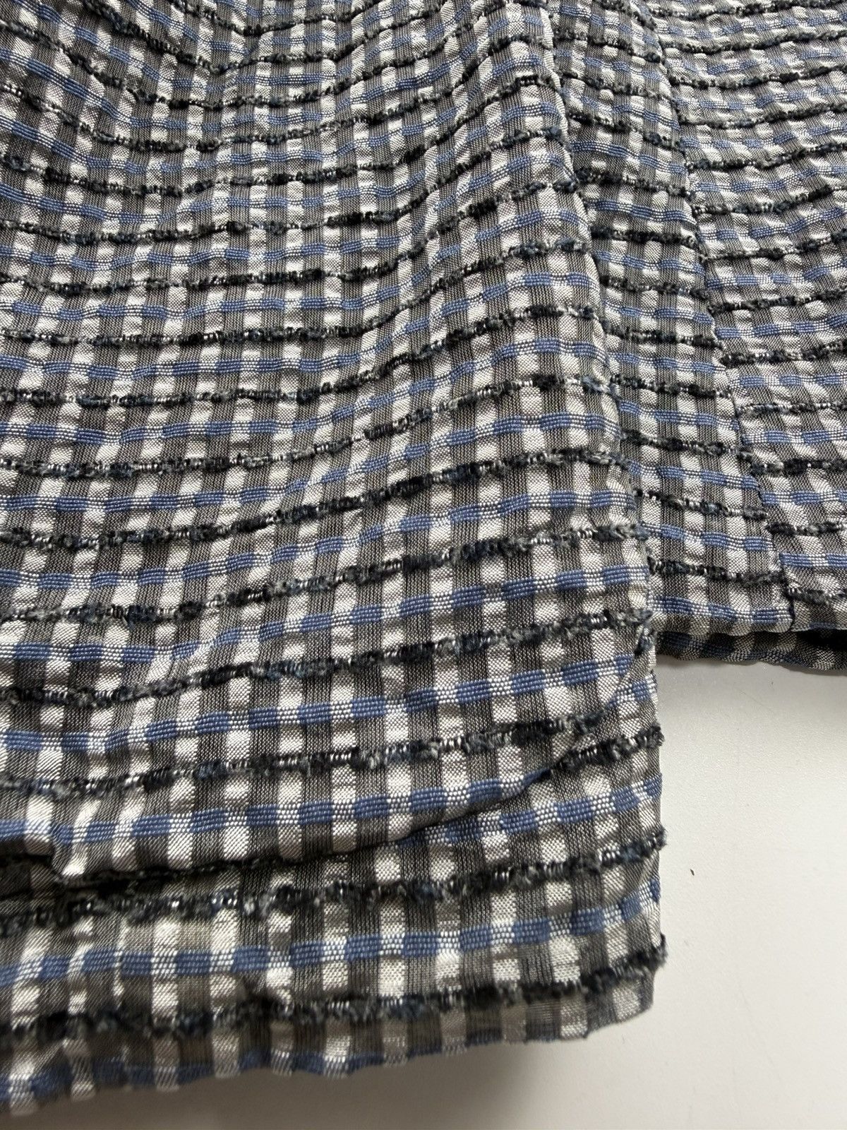 Louis Vuitton Louis Vuitton S/S’13 Check Pattern Silk Jacket Size US M / EU 48-50 / 2 - 7 Thumbnail
