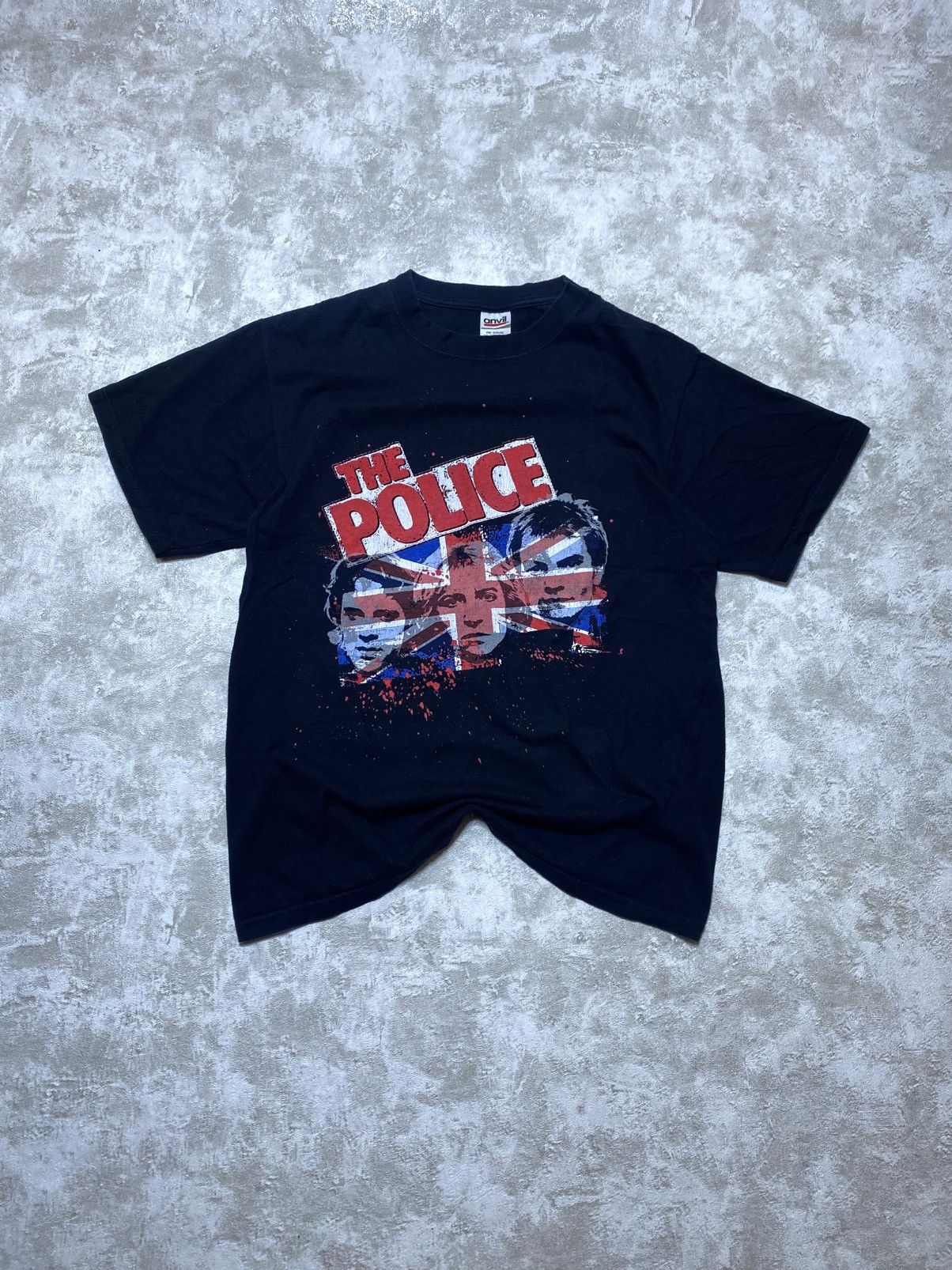 Vintage Vintage 2007 The Police Band T-Shirt Union Jack Graphic Tee Size US L / EU 52-54 / 3 - 1 Thumbnail