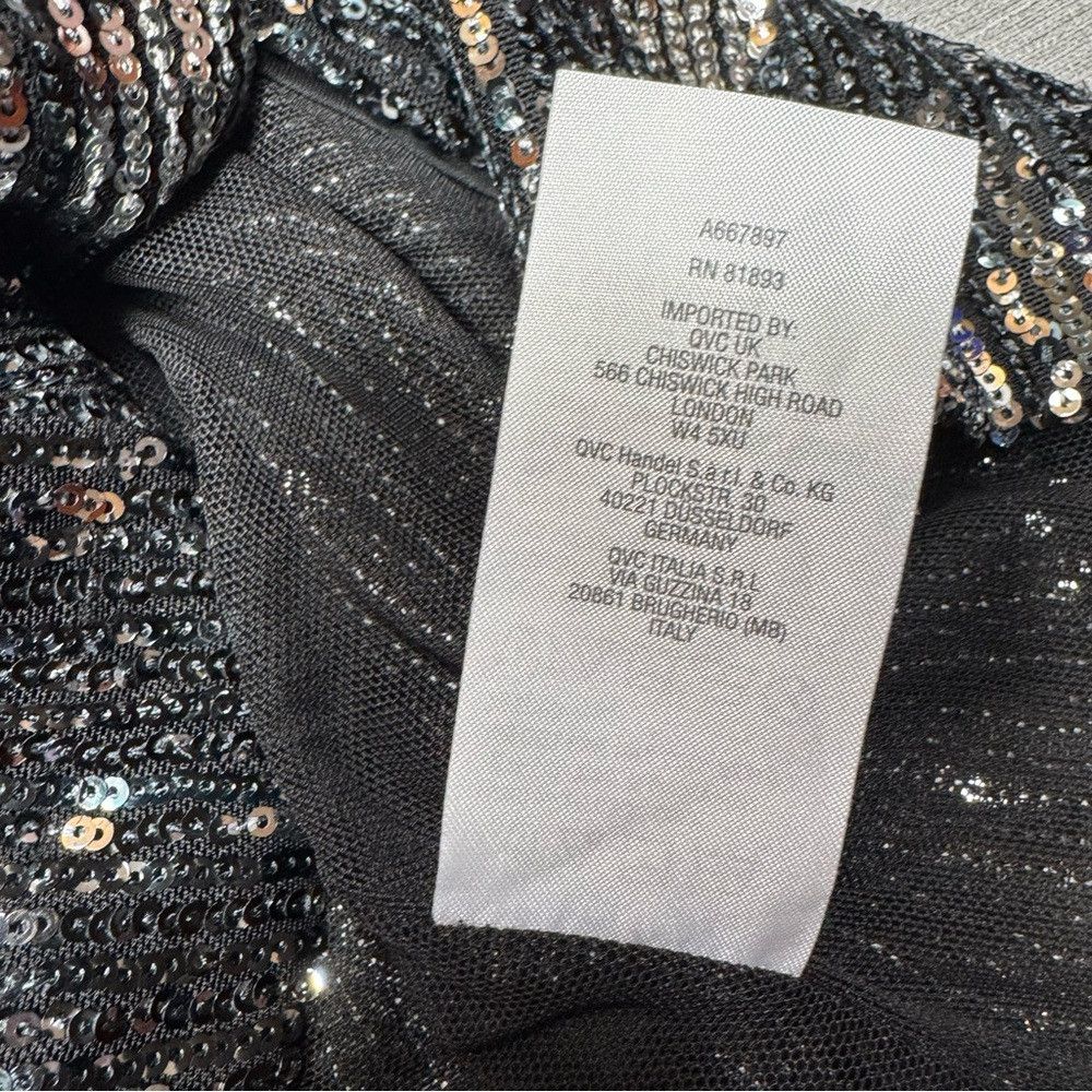 Isaac Mizrahi NWT New Isaac Mizrahi Live! Always Isaac Printed Sequin Blo Size XS / US 0-2 / IT 36-38 - 6 Thumbnail