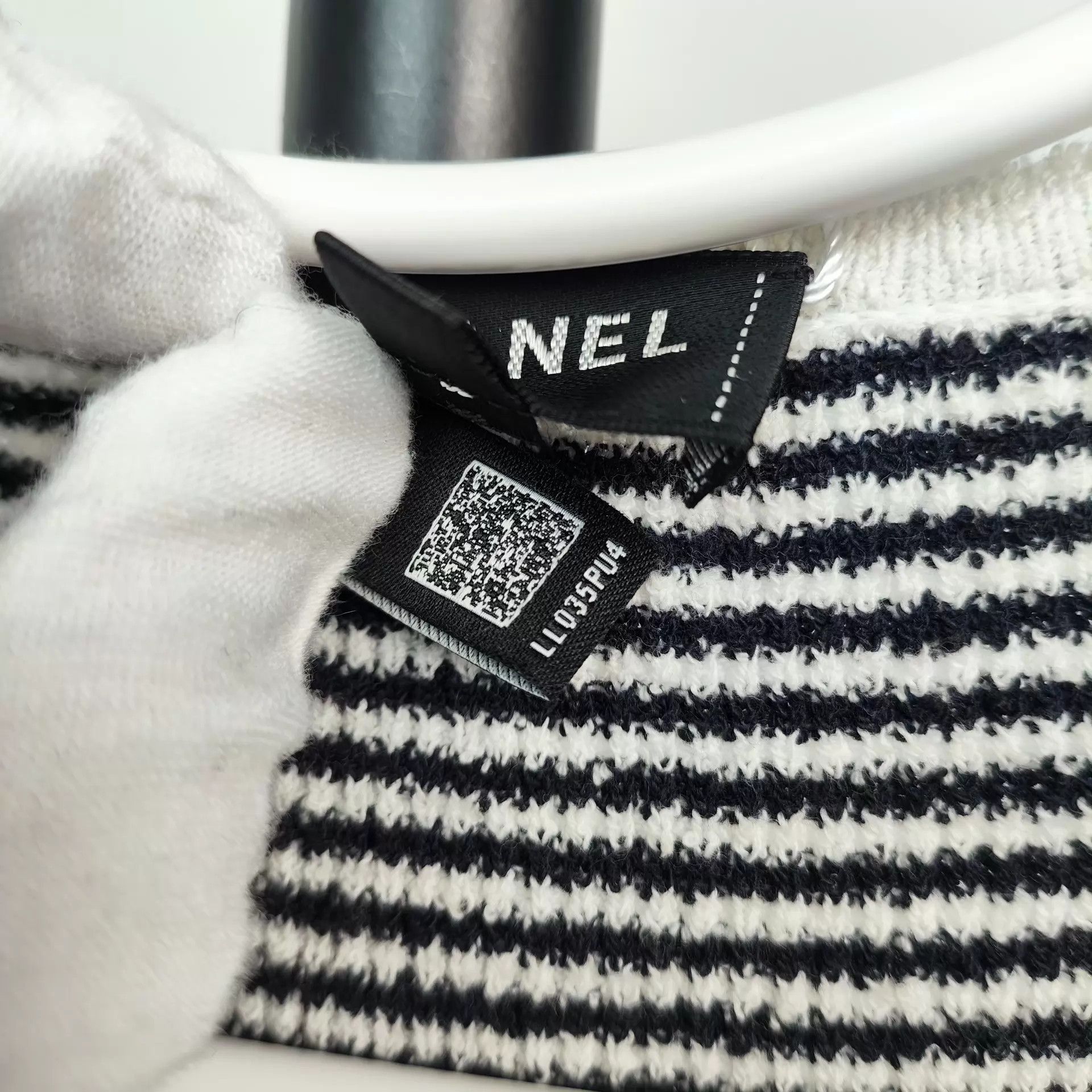Chanel Chanel striped cardigan 36 Size XS / US 0-2 / IT 36-38 - 4 Thumbnail