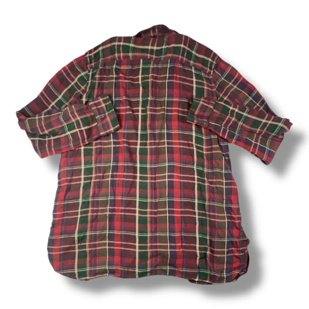 Lauren Ralph Lauren Lauren Ralph Lauren Plaid Blouse Top Size Extra Large Size XL / US 12-14 / IT 48-50 - 4 Thumbnail