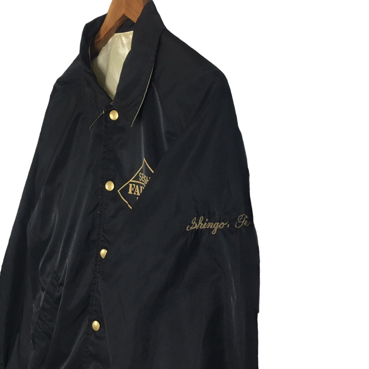 Japanese Brand Senshu University Fairy Arrow Reversible SnapButton Jacket Size US M / EU 48-50 / 2 - 9 Thumbnail