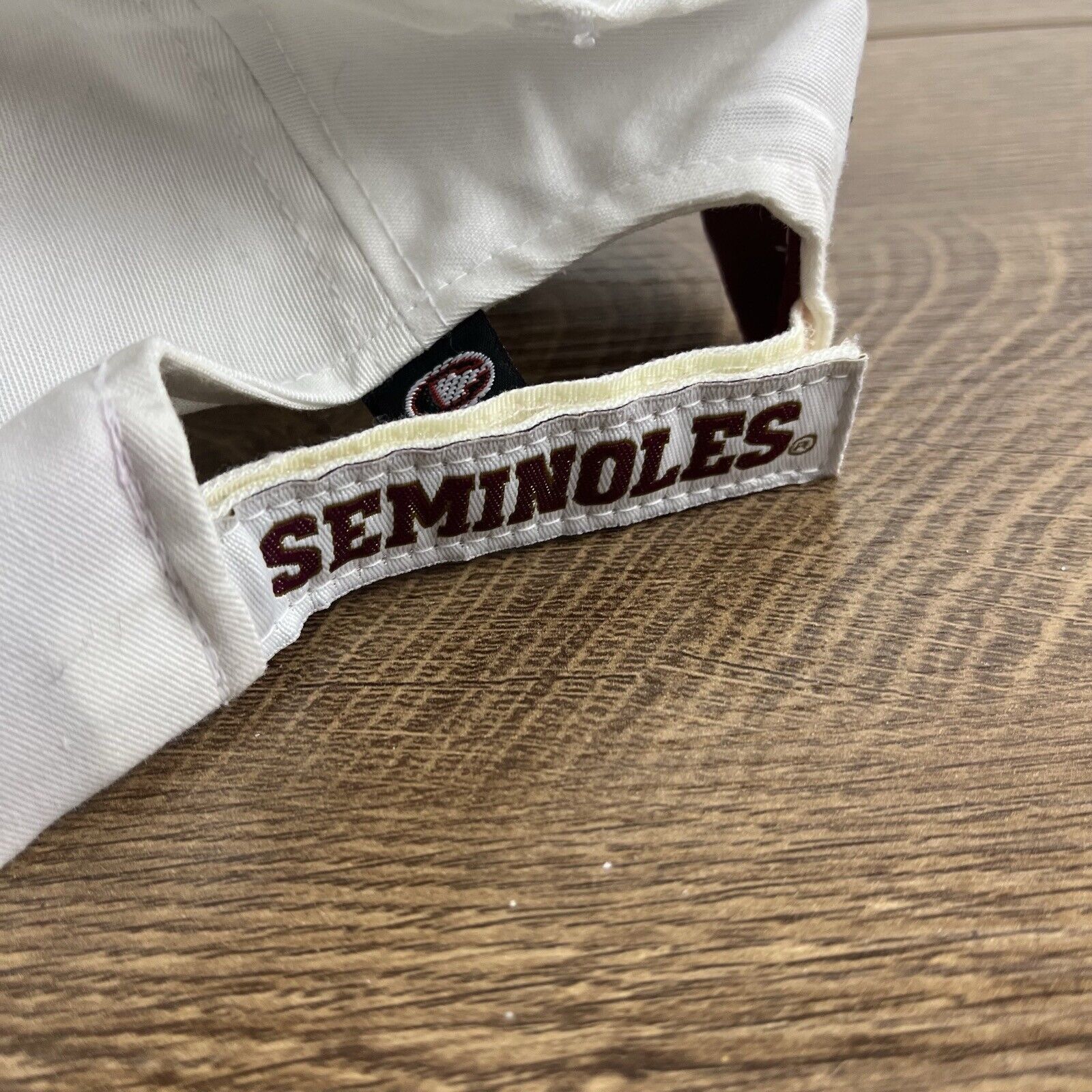 Other Florida State Seminoles Hat FSU NCAA Hat Adjustable Hat Whit Size ONE SIZE - 10 Thumbnail
