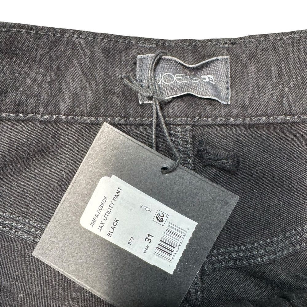 Joe's NWT New $288 Joe's JAX Utility Black Pants Size 31 Size US 31 - 6 Thumbnail
