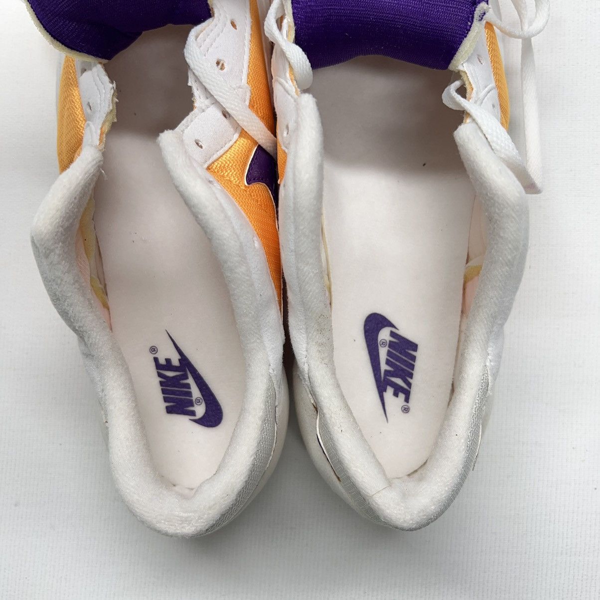 Nike × Vintage VTG New Nike Zoom Waffle White Purple Track Sneaker 941202 Size US 9 / EU 42 - 11 Thumbnail