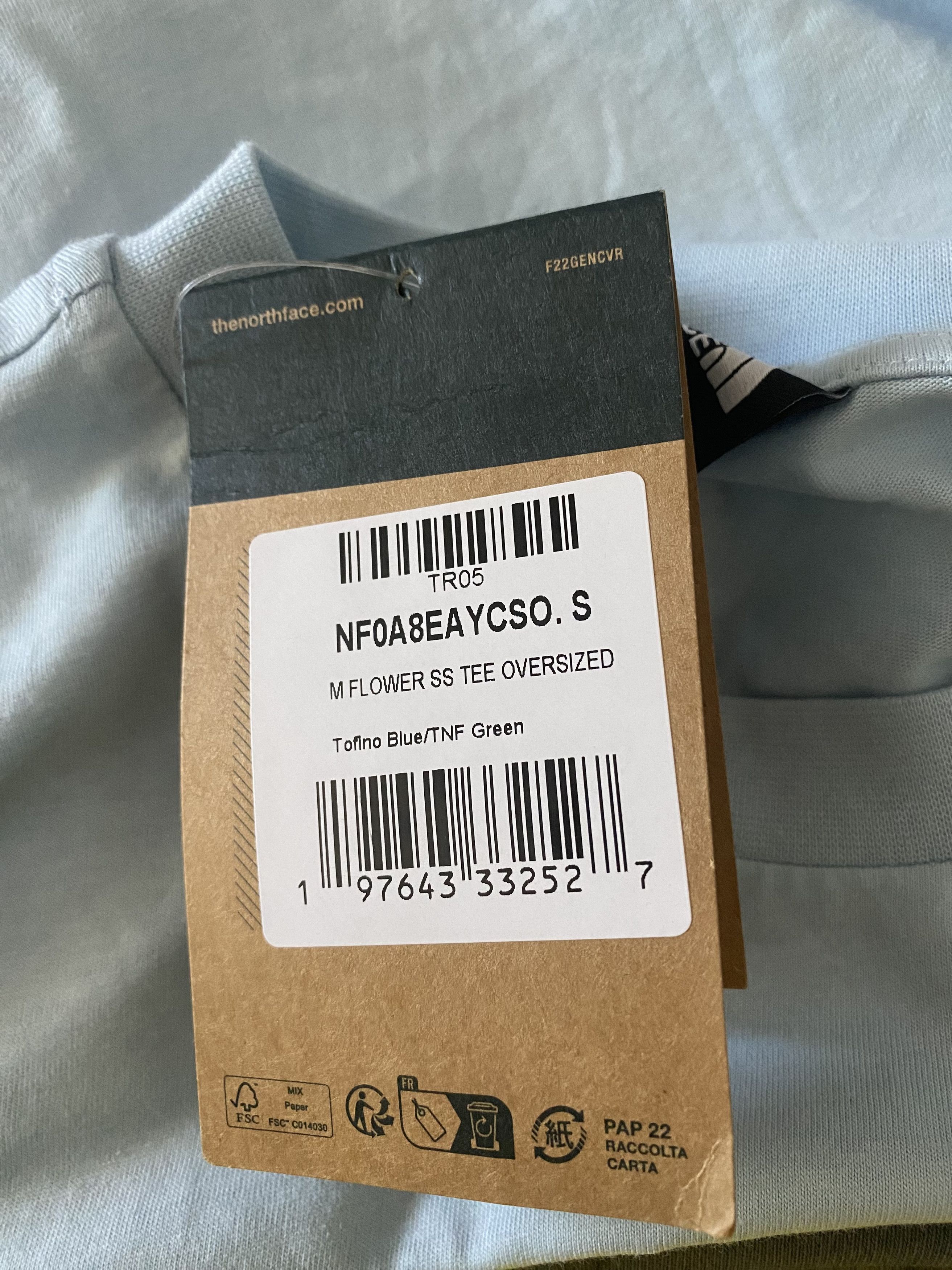 The North Face THE NORTH FACE Men's T-shirt - S/M - NEW with tags Size US S / EU 44-46 / 1 - 8 Thumbnail