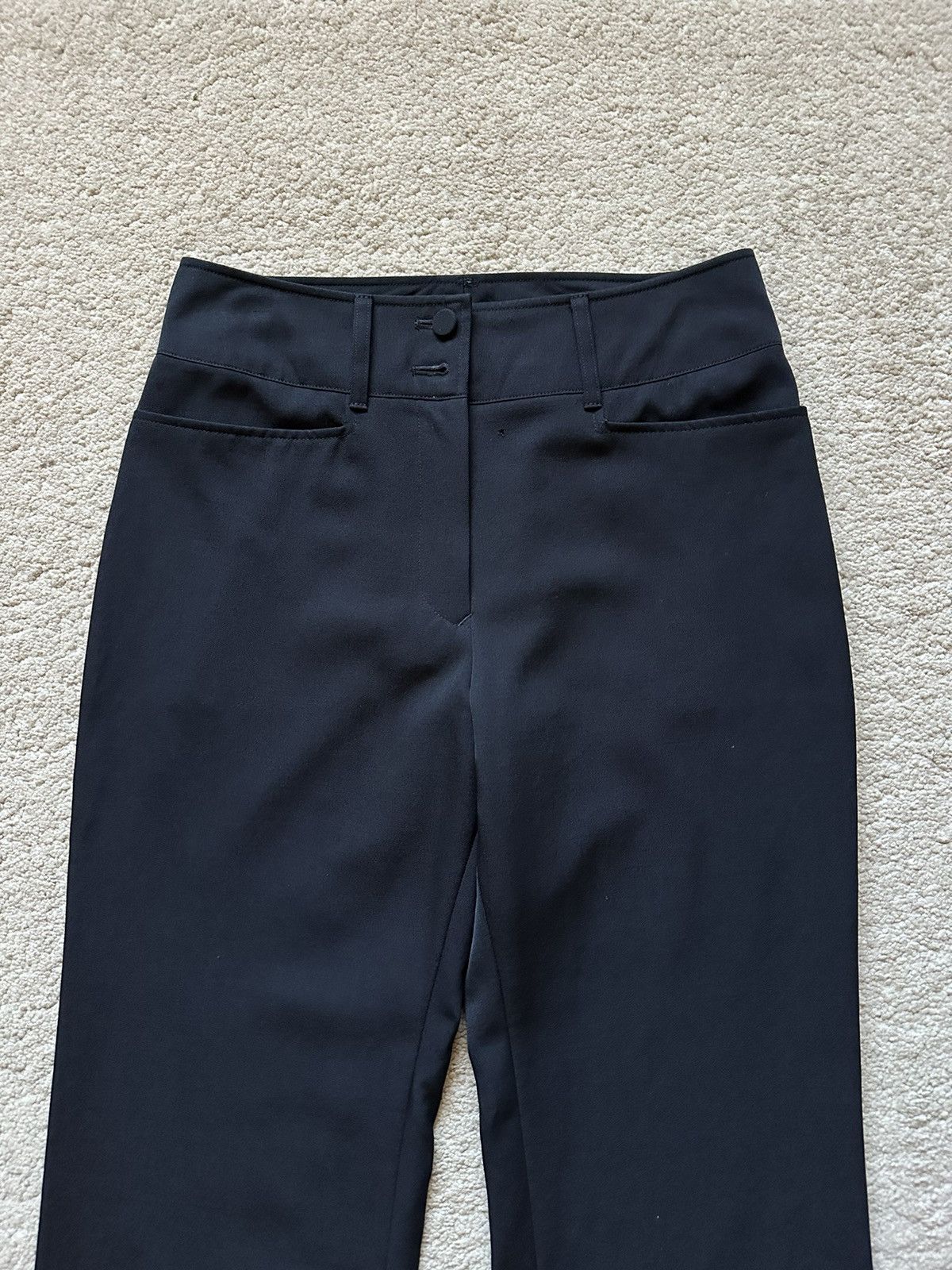 1990s Jean Paul Gaultier Classique Straight Leg Wool Pant