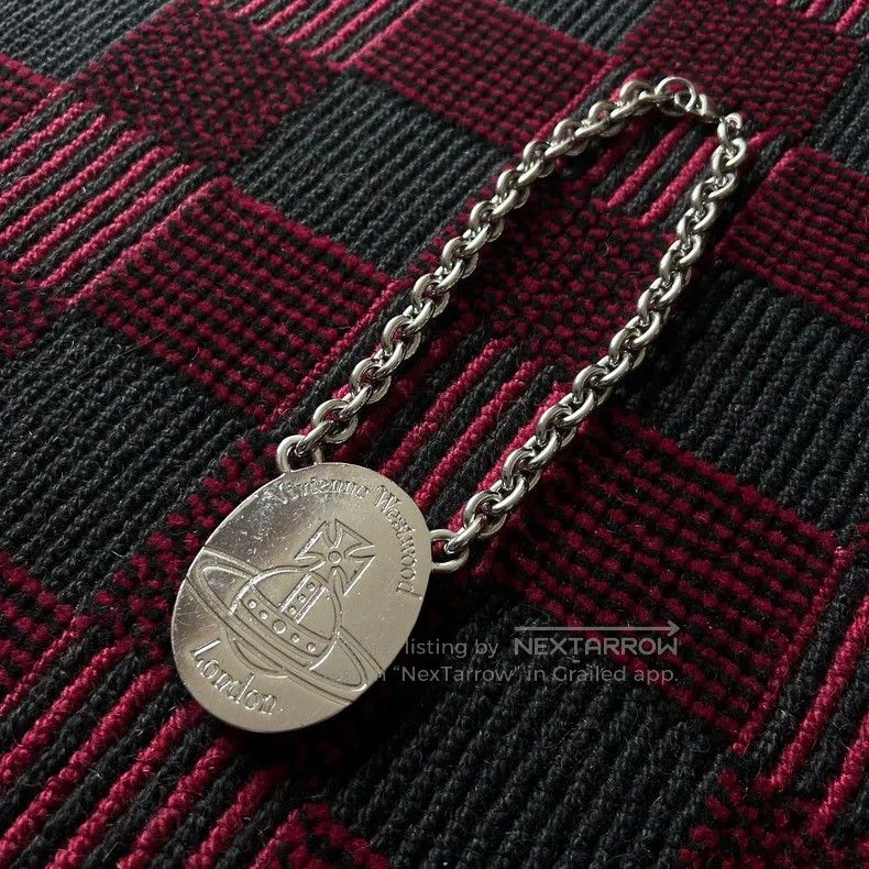 Vivienne Westwood Vivienne Westwood Saturn Totem Mask Necklace Size ONE SIZE - 5 Thumbnail