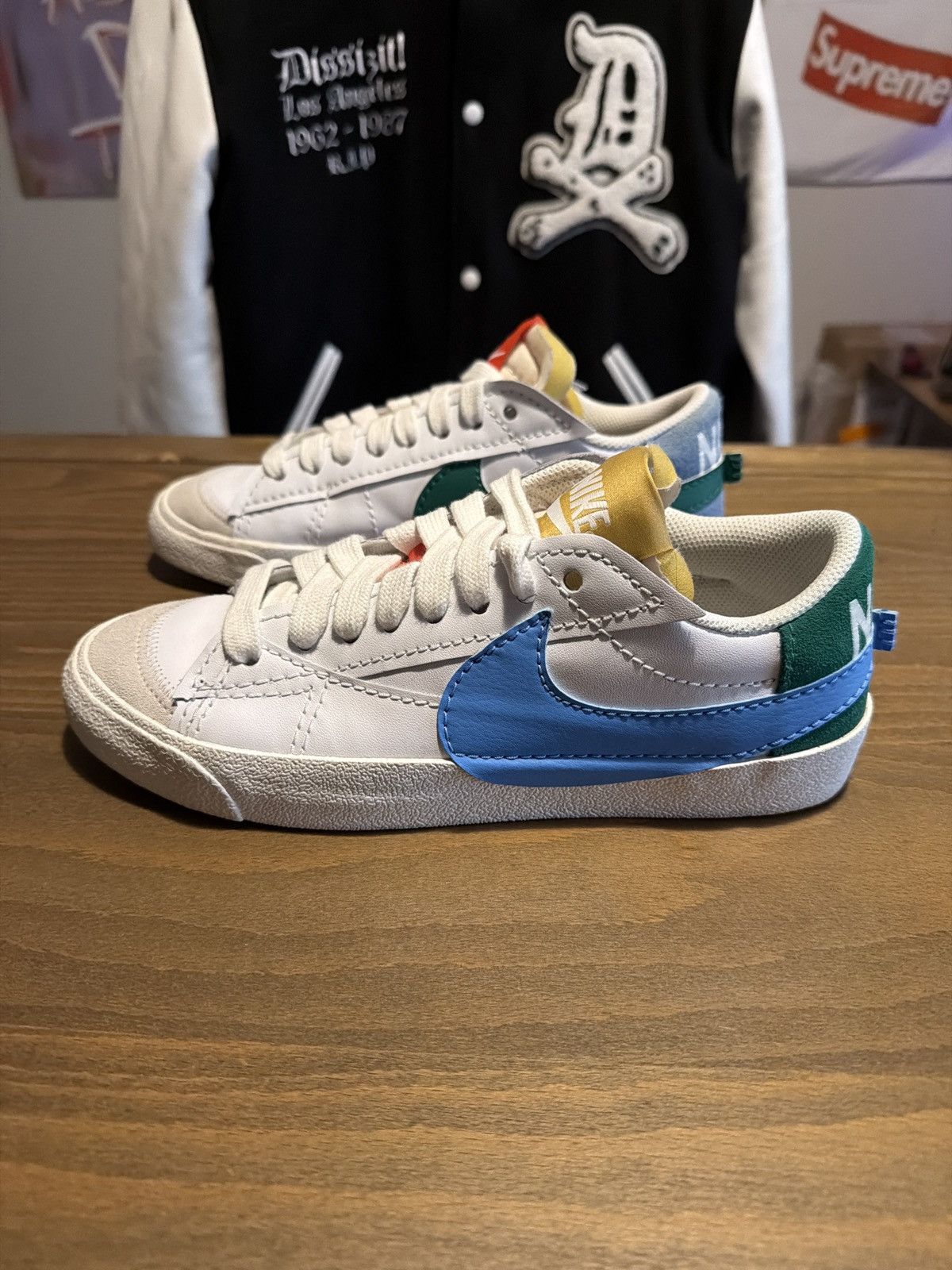 Nike Nike Blazer Low Mismatch Size US 9.5 / IT 39.5 - 2 Thumbnail