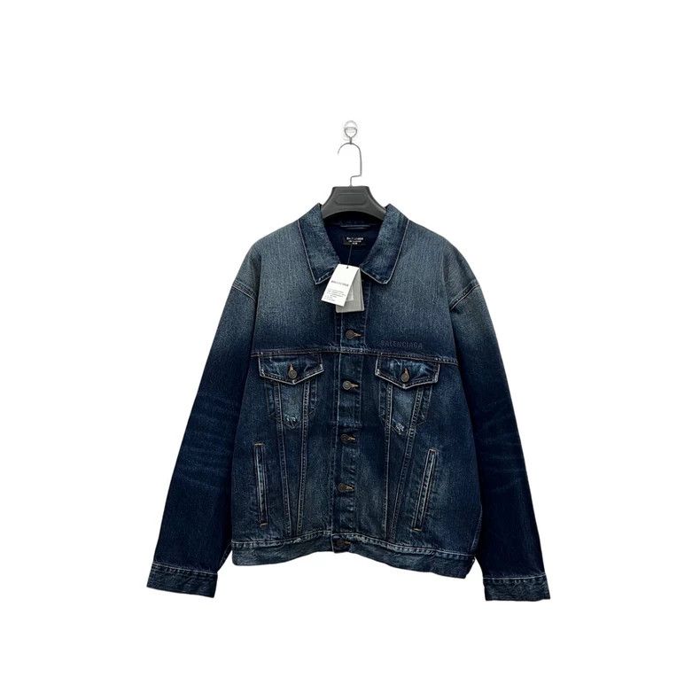 Balenciaga Balenciaga denim jacket Size US M / EU 48-50 / 2 - 1 Thumbnail
