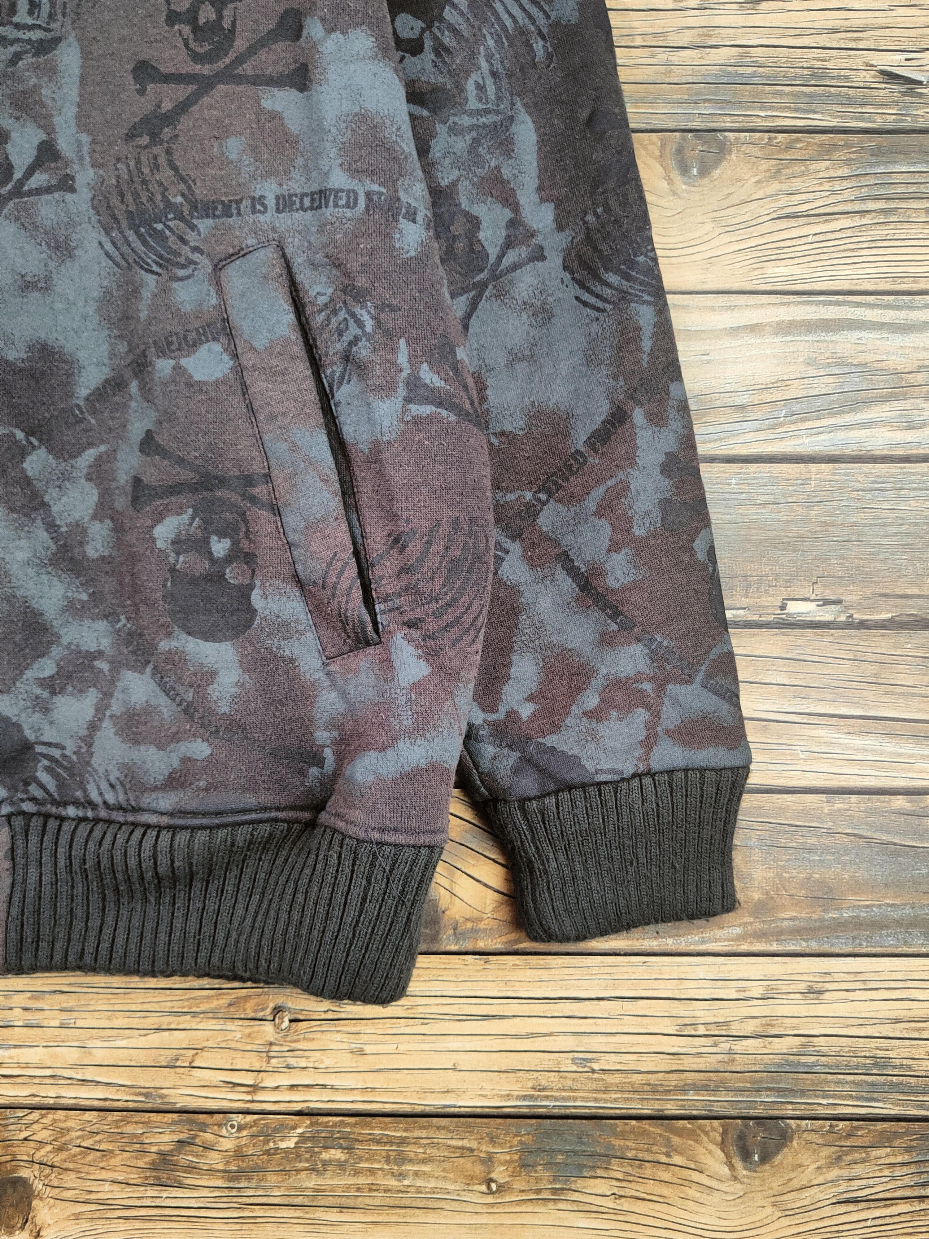 Defective Struct DL Defective Struct Dark Gray Hoodie Sweater #46-856 Size US L / EU 52-54 / 3 - 6 Thumbnail