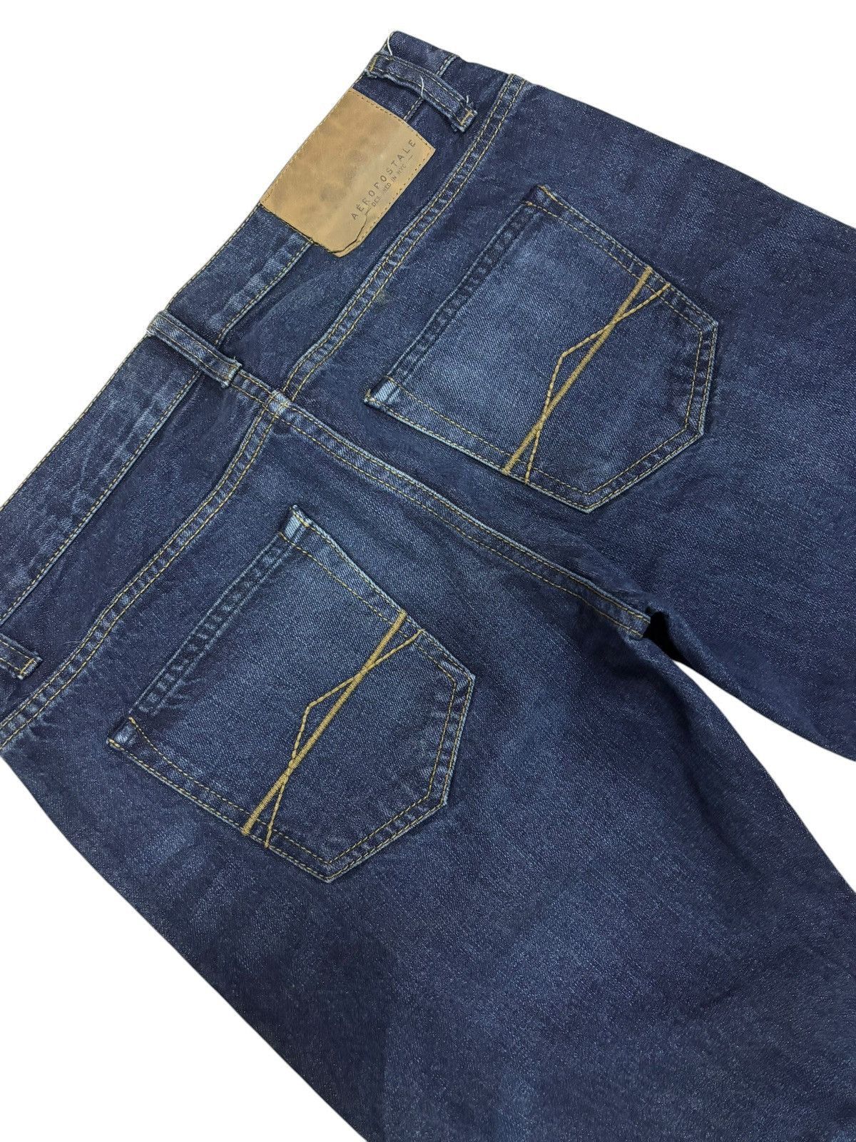 Aeropostale × Vintage Vintage Aeropostale Faded Slim Straight Jeans Size US 32 / EU 48 - 5 Thumbnail