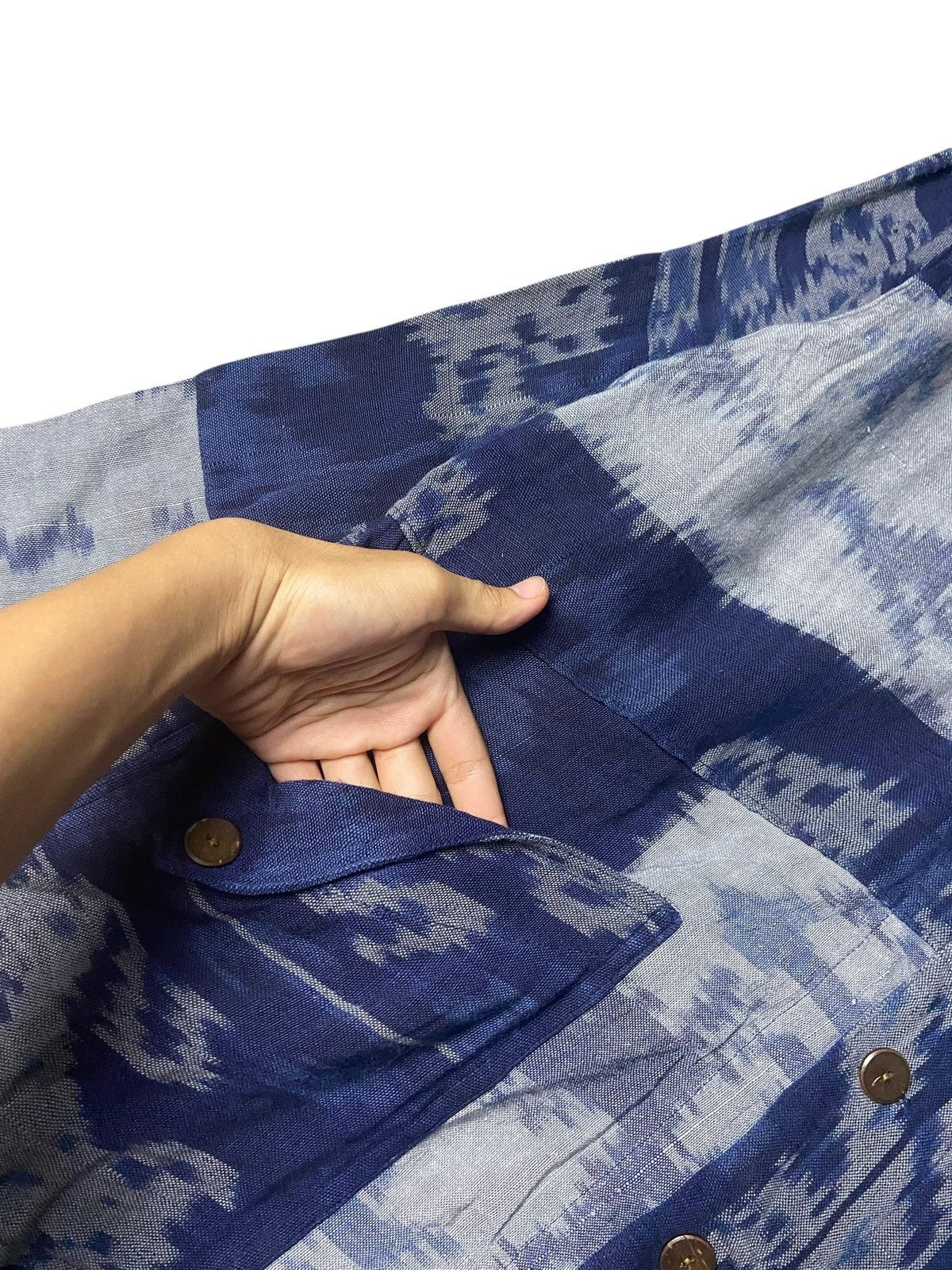 Japanese Brand Japanese Brand Patchwork Patterned Jacket (166) Size US L / EU 52-54 / 3 - 9 Thumbnail