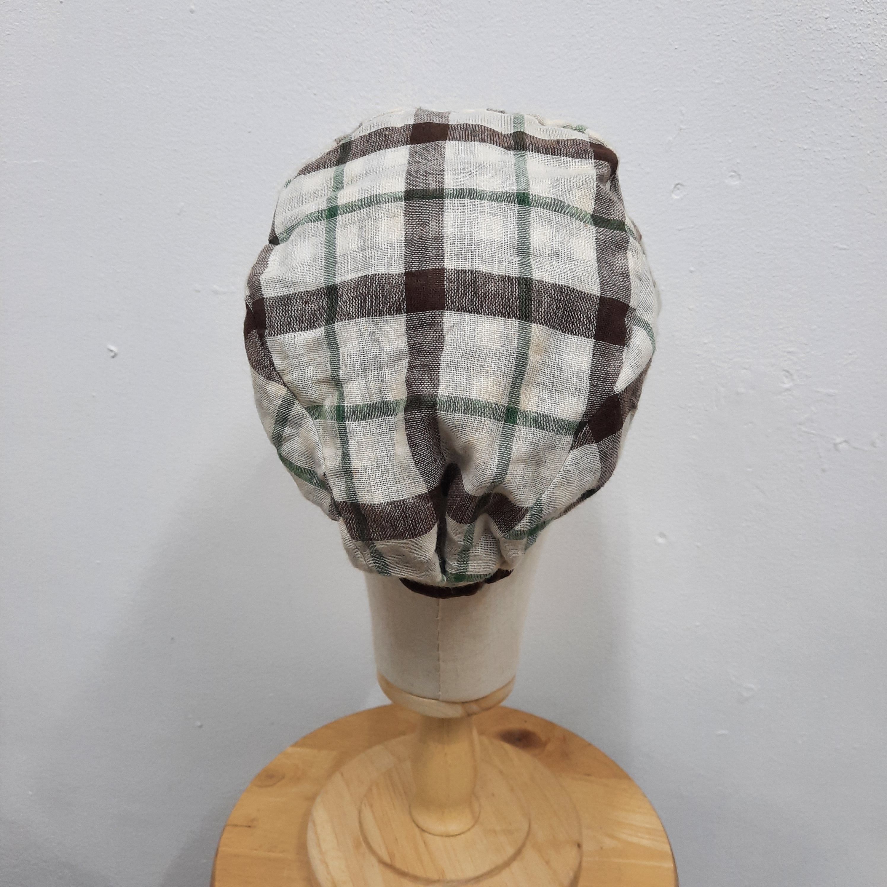 Japanese Brand 🦈 Japanese brand checked soft visor cap Size ONE SIZE - 3 Thumbnail