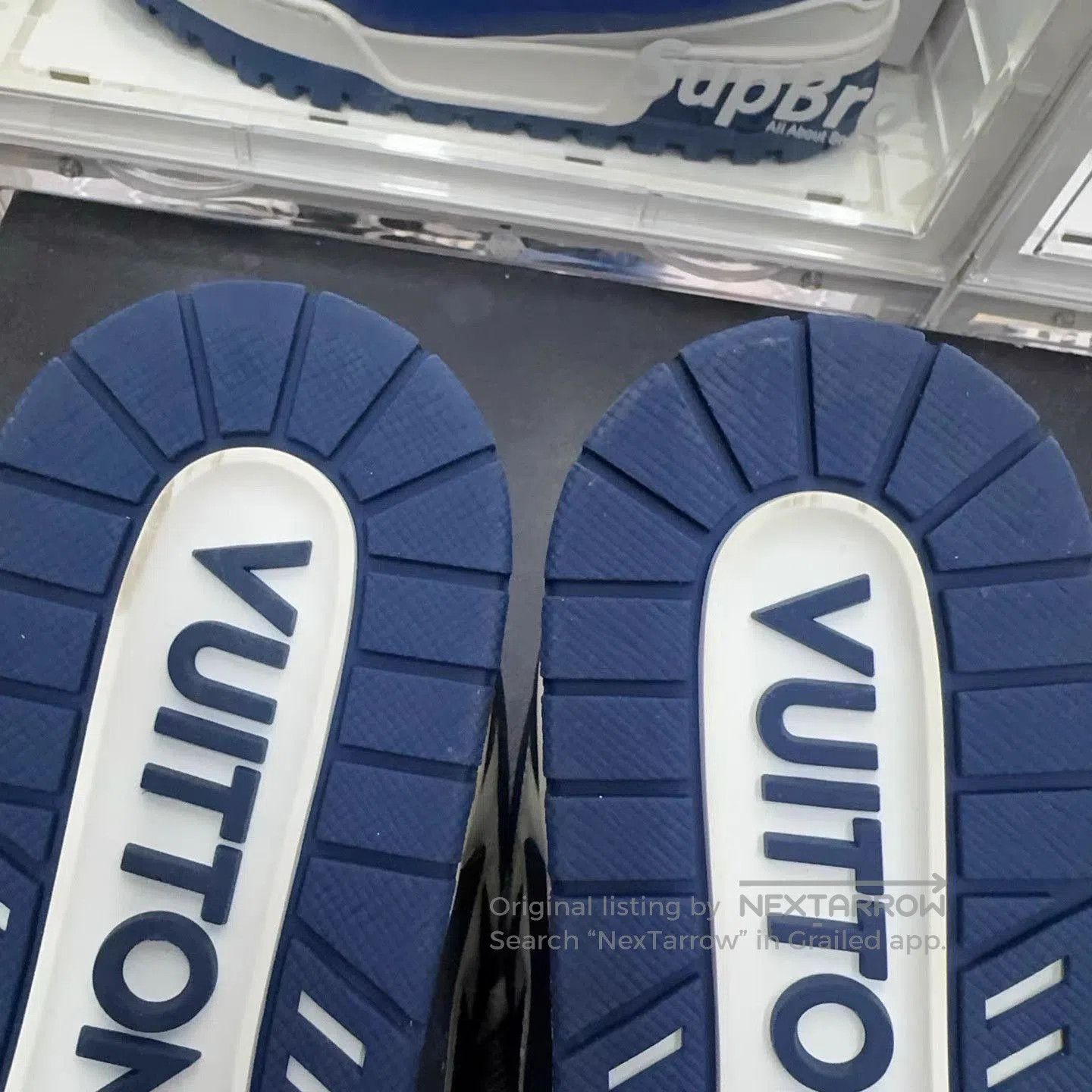 Louis Vuitton Blue Lowtop Sneakers Size 8. Size US 8 / EU 41 - 7 Thumbnail