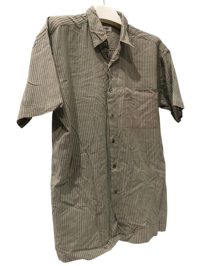 Issey Miyake Vintage IM product stripes Buttons ups shirt Size US L / EU 52-54 / 3 - 1 Thumbnail