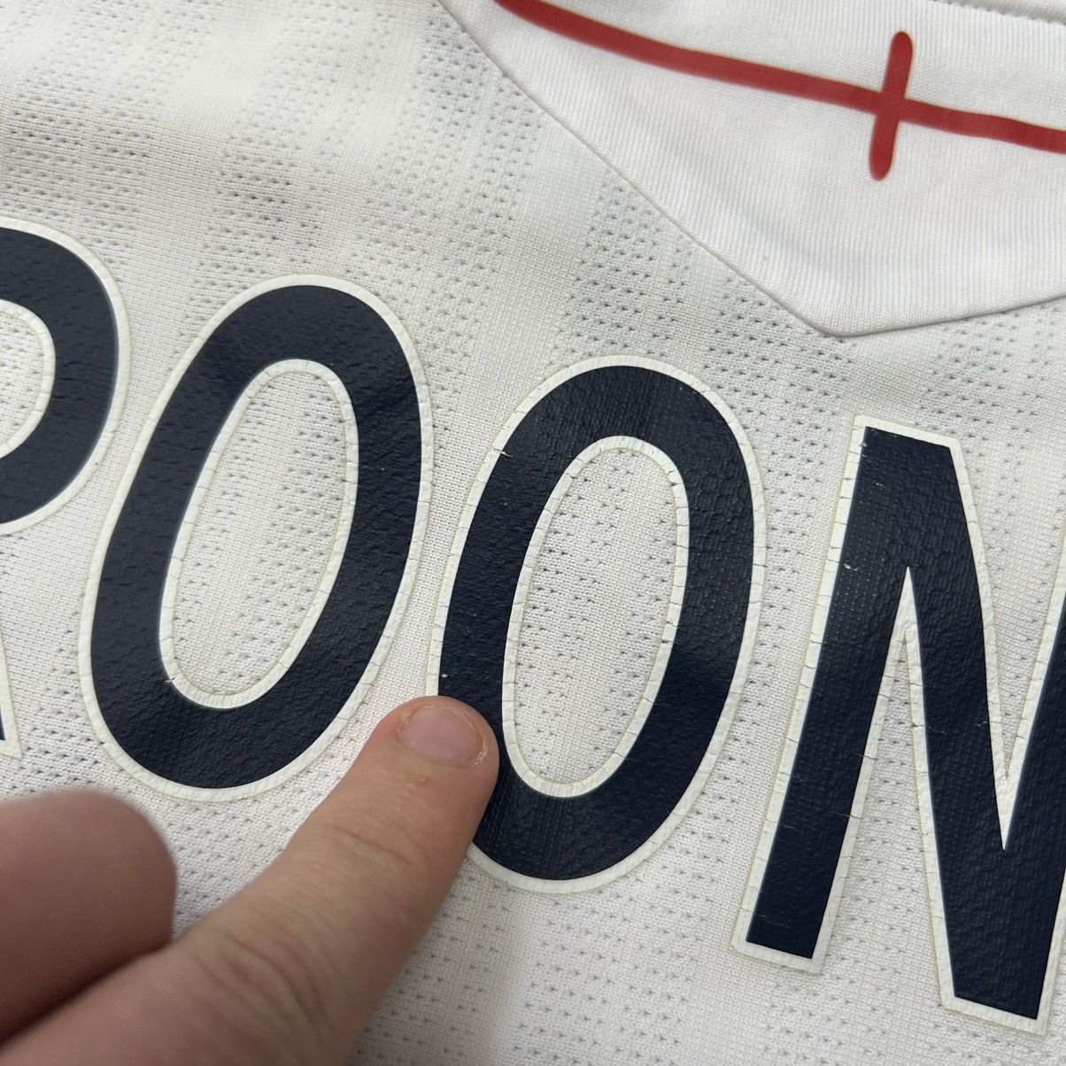 Umbro Vintage Umbro England 2007 Rooney 9 soccer jersey Size US S / EU 44-46 / 1 - 19 Thumbnail