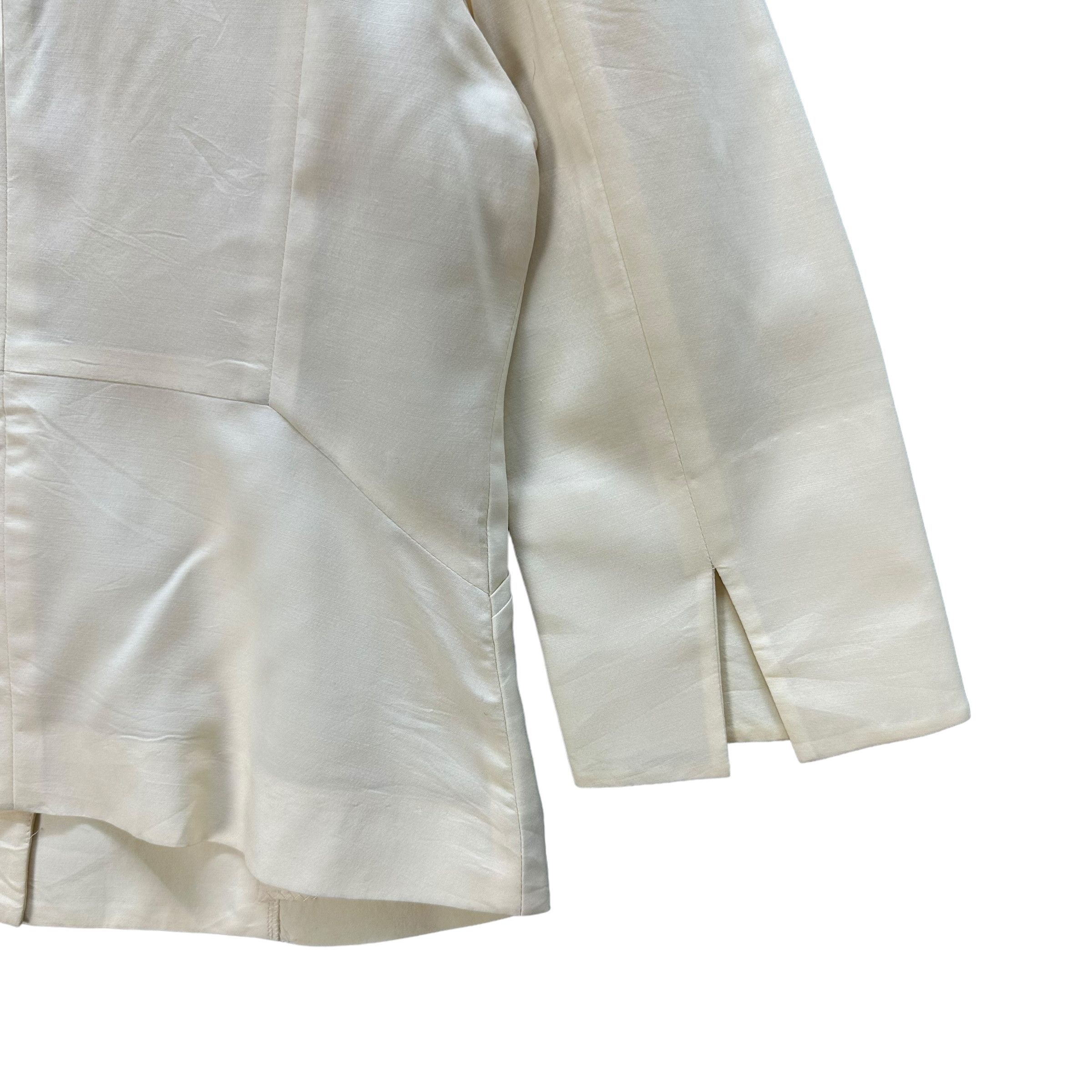 Karl Lagerfeld KARL LAGERFELD Cropped Single Button Blazer Jacket #A44-1004 Size S / US 4 / IT 40 - 14 Thumbnail