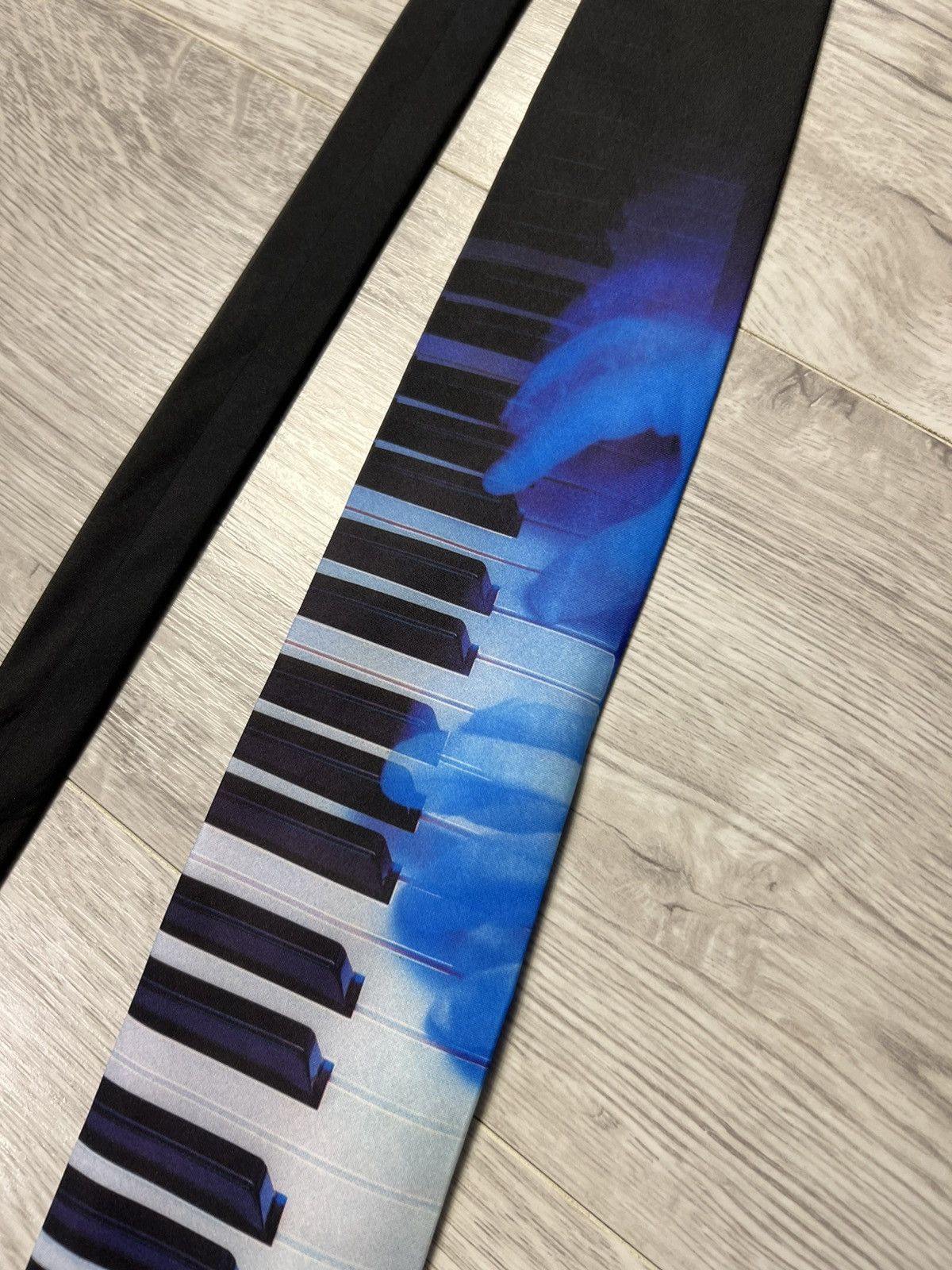 Ralph Marlin × Vintage Rare Vintage Ralph Marlin Keyboard 1994 Tie Made in Usa Size ONE SIZE - 4 Thumbnail