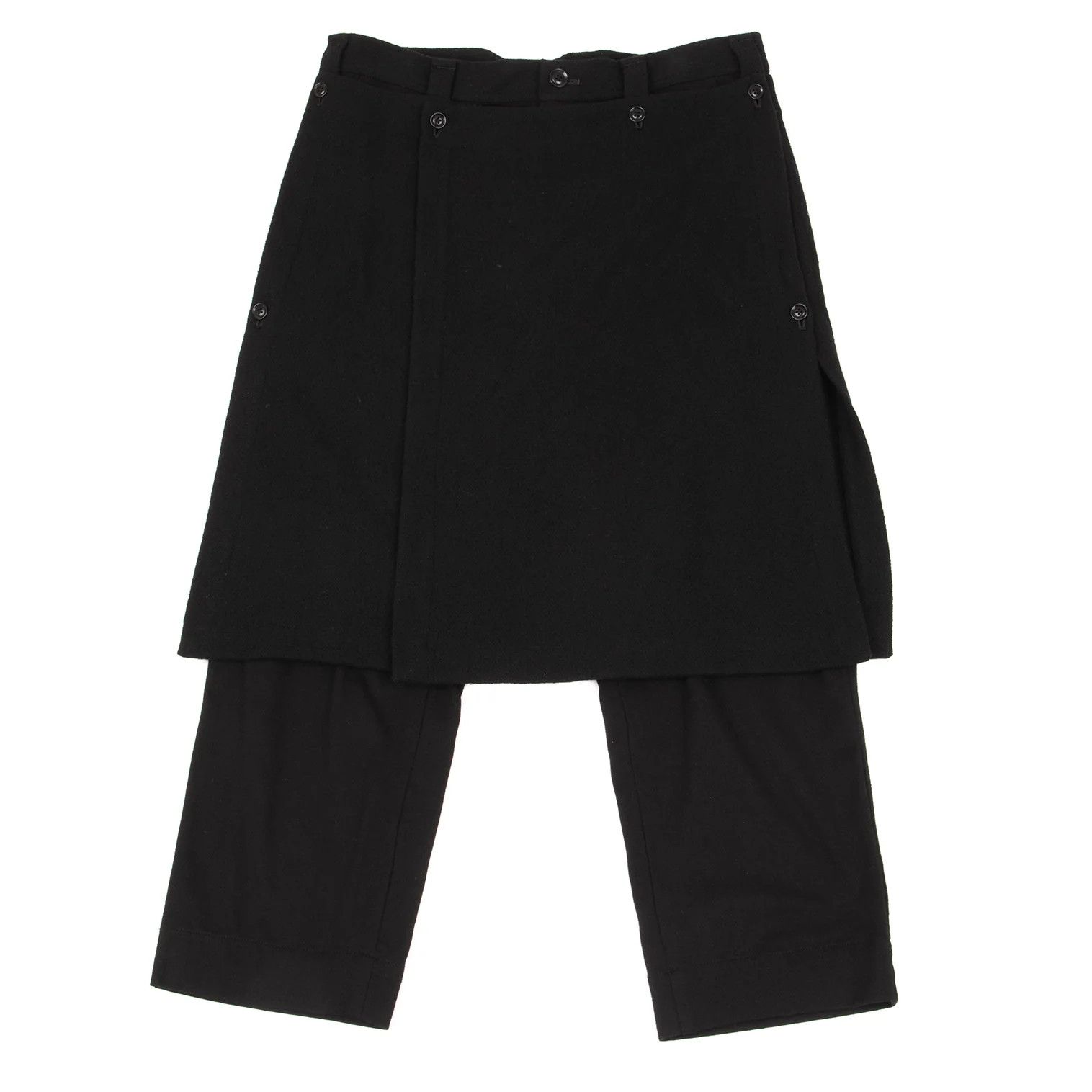 Yohji Yamamoto Yohji Yamamoto Ground Y - WOOL GABARDINE 3-WAY