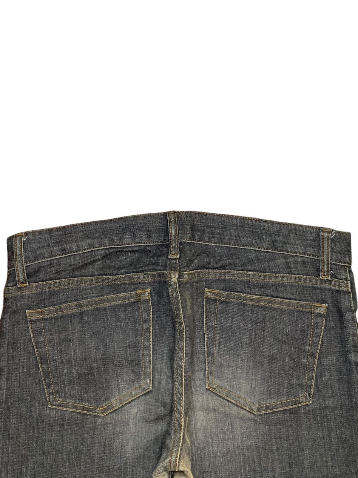 Uniqlo Vintage Japanese Uniqlo Mud Wash Style Flared Jeans Size 33" - 8 Thumbnail