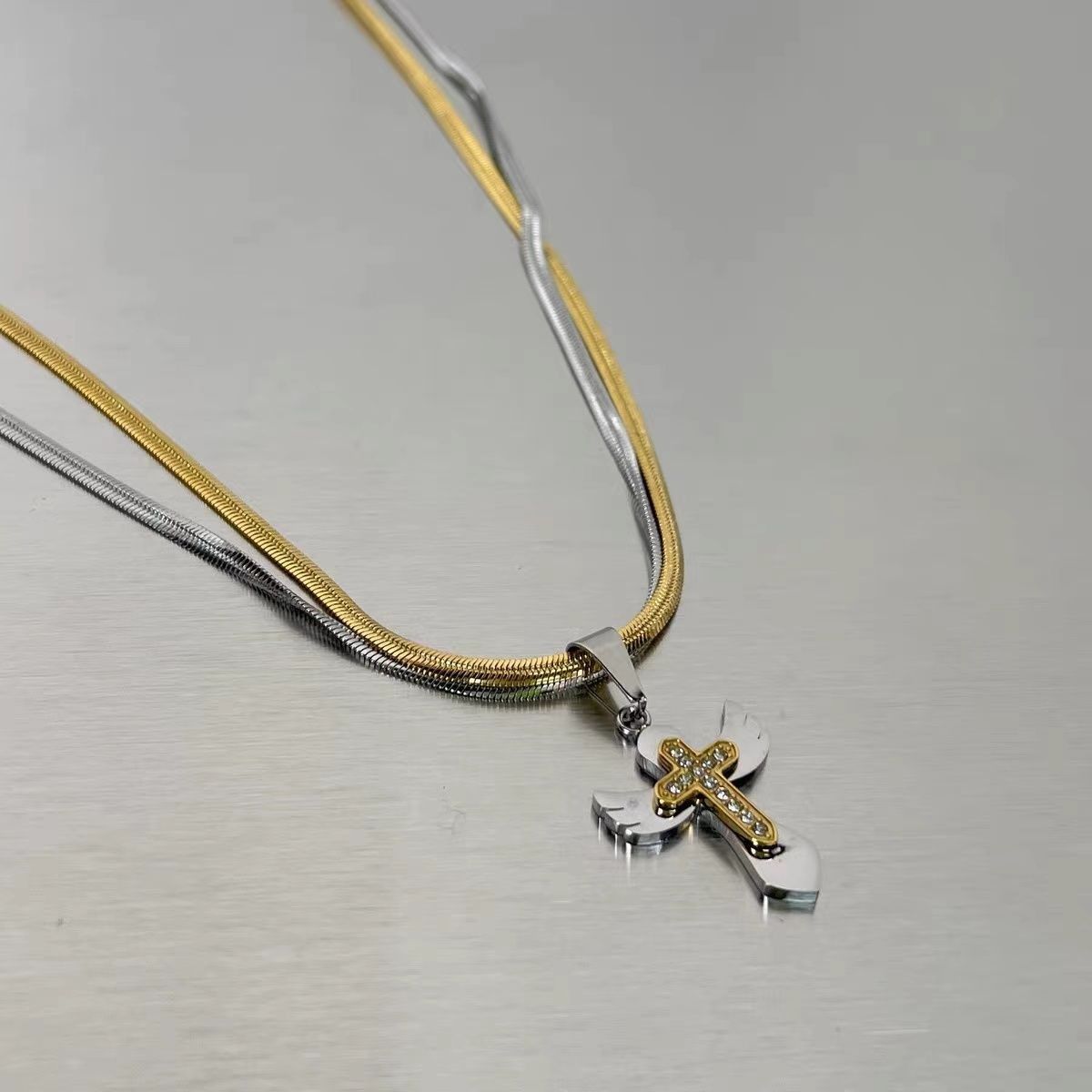 Other Cross Modern STEAL! Y2K Chains Necklace Chain Size ONE SIZE - 5 Thumbnail