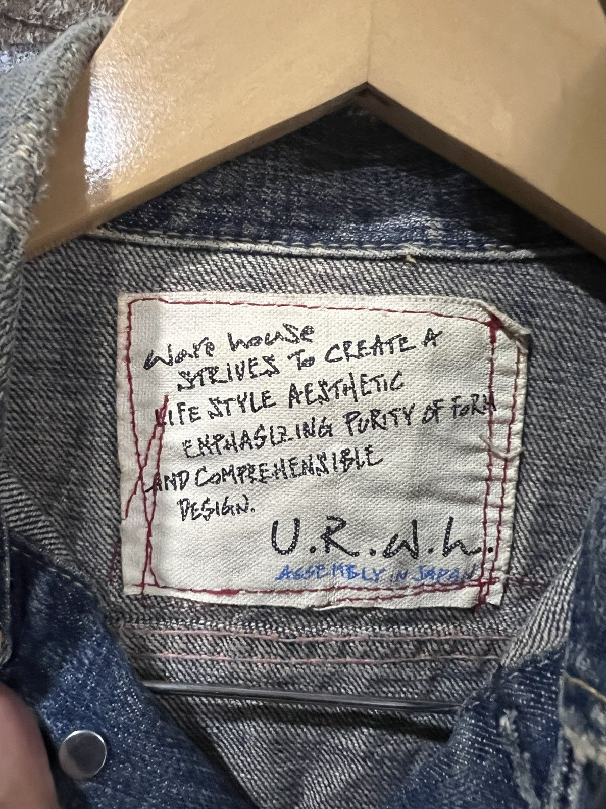 URBAN RESEARCH DOORS 🔥Urban Research Distressed Denim Jacket Size XS / US 0-2 / IT 36-38 - 14 Thumbnail