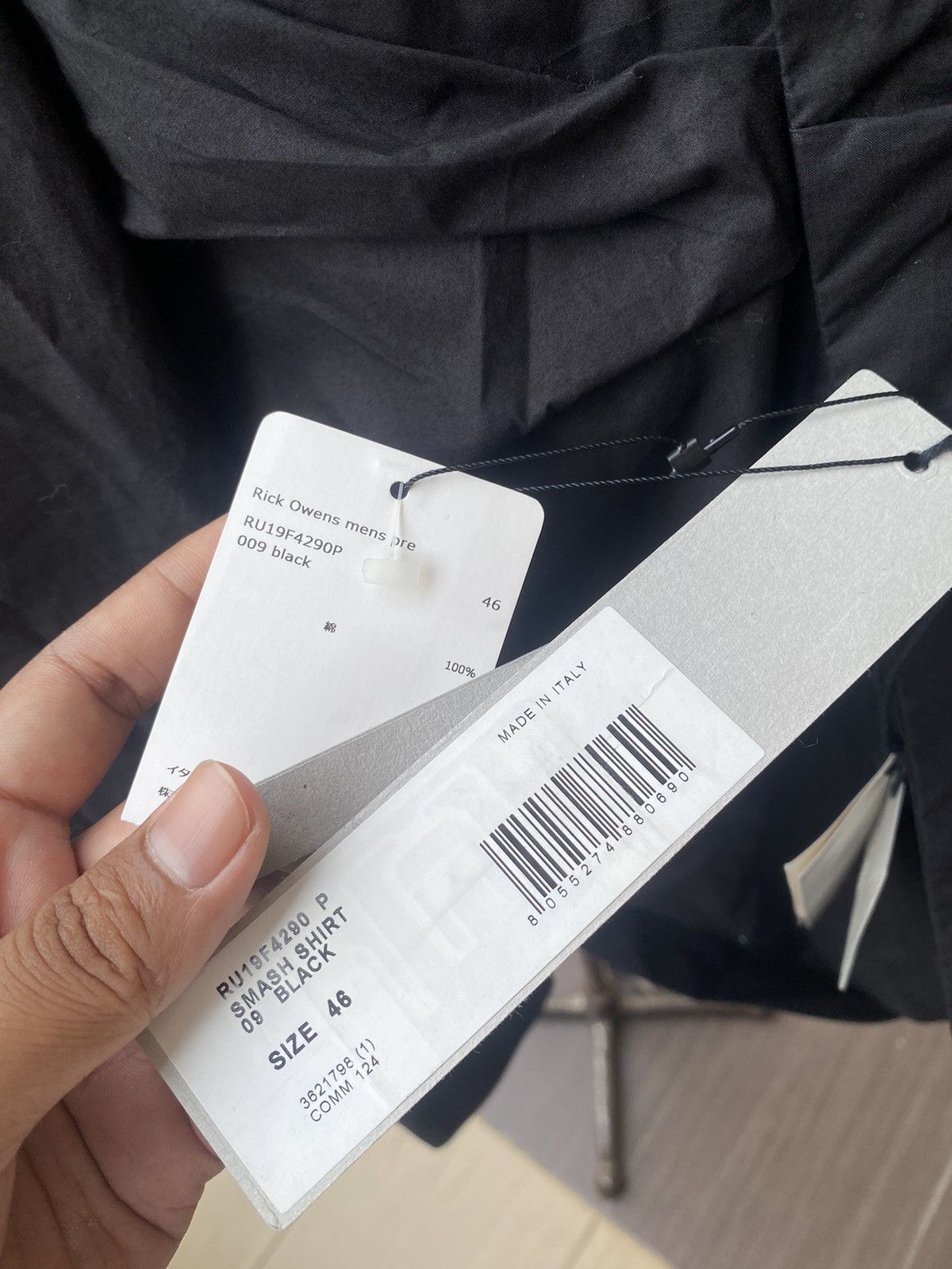 Rick Owens smash shirt fw19 Size US S / EU 44-46 / 1 - 10 Thumbnail