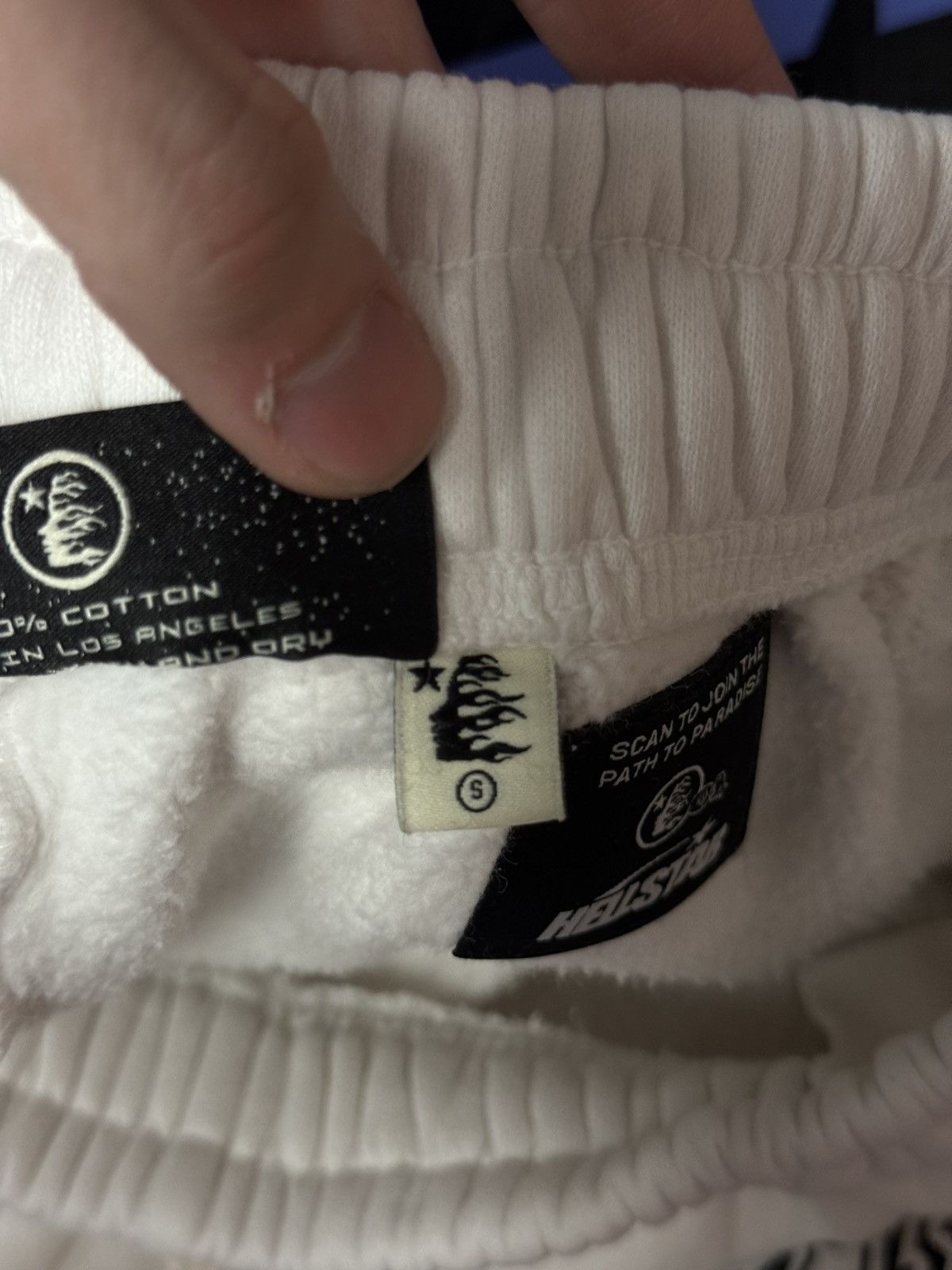 HELLSTAR Hellstar Records Shorts White Size Small Size US 30 / EU 46 - 10 Thumbnail