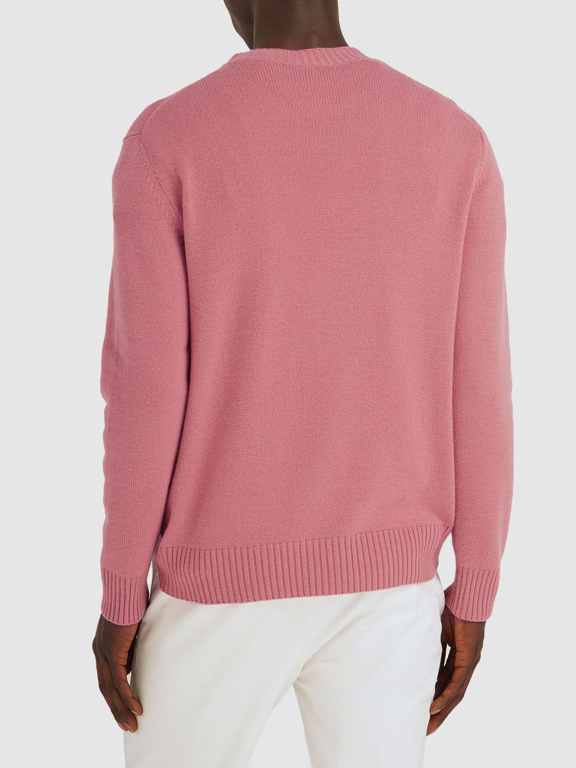 Loro Piana o1srvl11e1024 Parksville Crewneck Sweater in Pink Size US M / EU 48-50 / 2 - 3 Thumbnail
