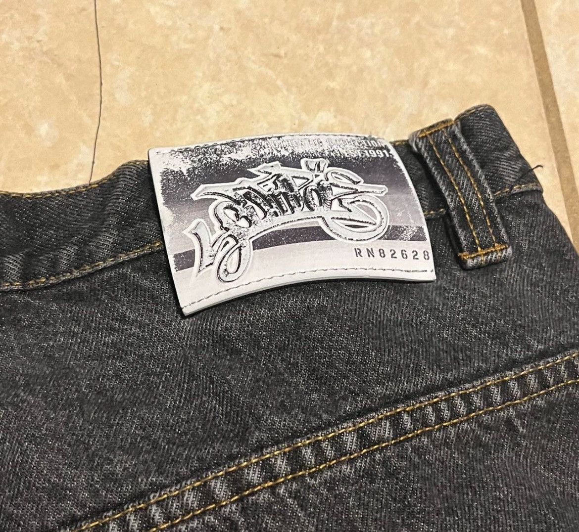 Southpole × Vintage Southpole Y2K Baggy Skater Carpenter Denim Shorte (36) Size US 36 / EU 52 - 6 Thumbnail