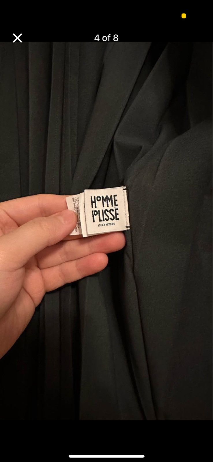 Pleats Please Issey Miyake Homme Plisse Issey Miyake Charcoal Edge Jacket Size US L / EU 52-54 / 3 - 8 Thumbnail