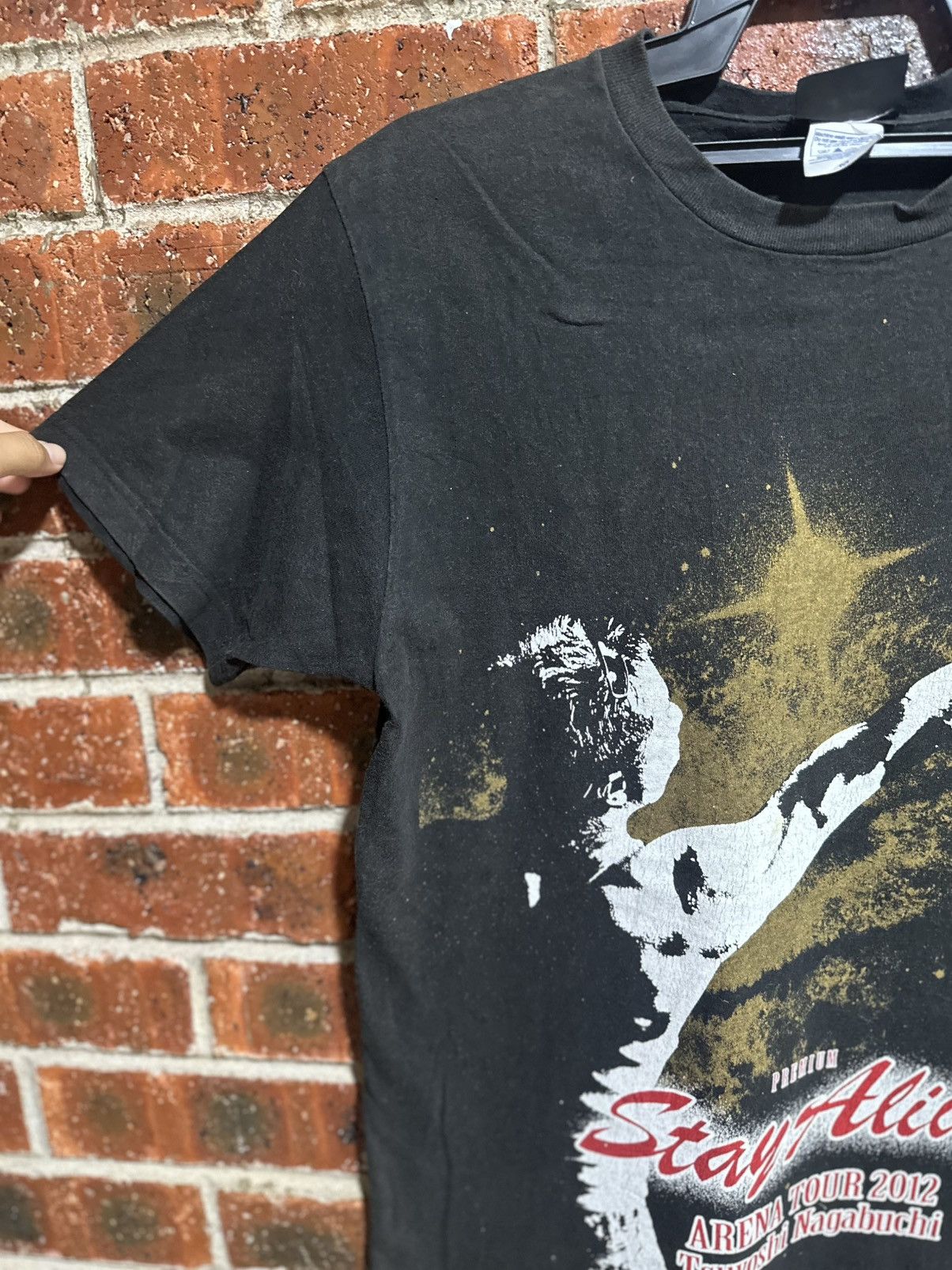 Band Tees Vintage Stay Alive Tsuyoshi Nagabuchi Faded Tee Size US M / EU 48-50 / 2 - 7 Thumbnail