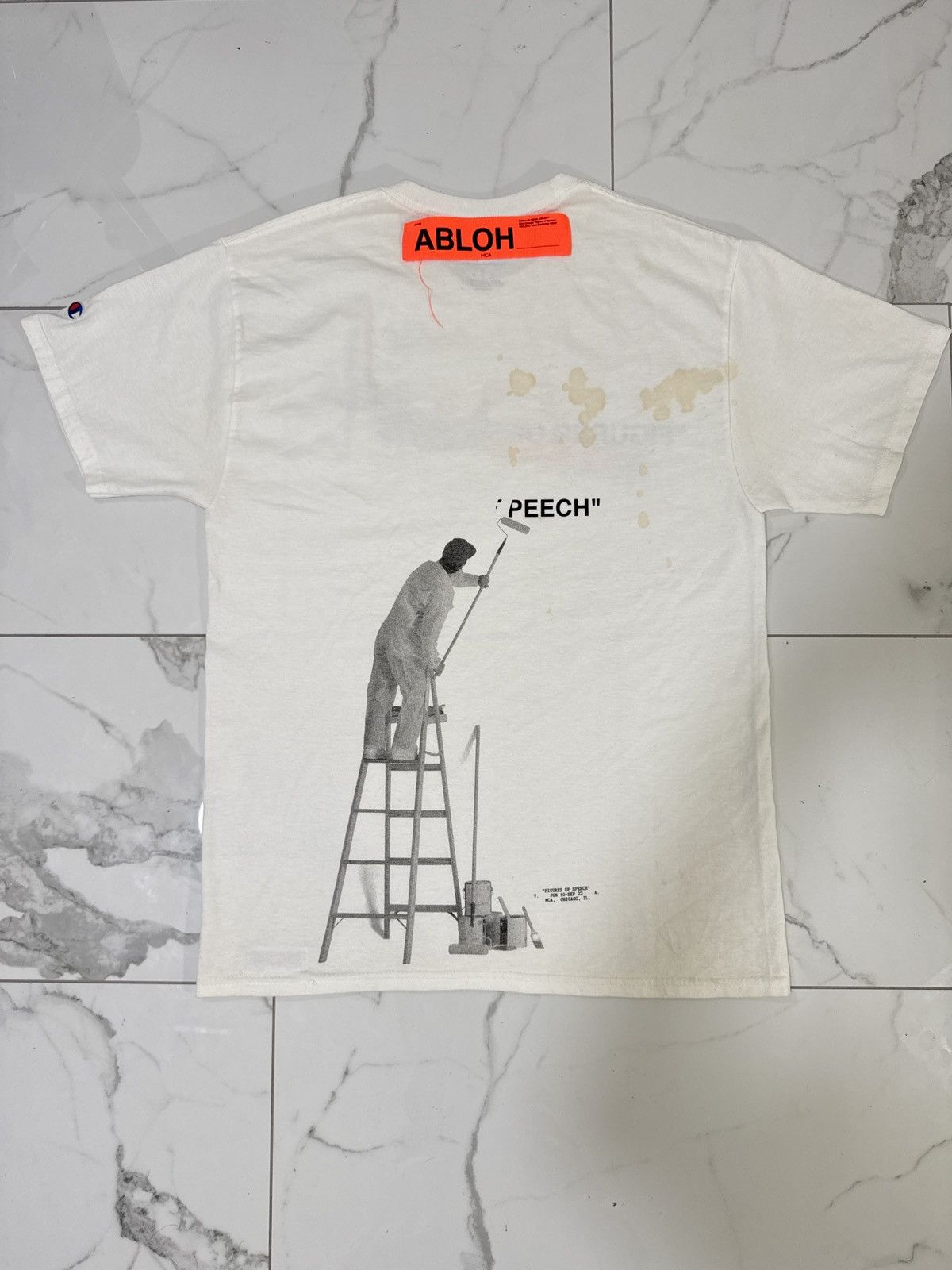 Virgil Abloh Virgil Abloh Figure Of Speech Tee Size US M / EU 48-50 / 2 - 2 Thumbnail