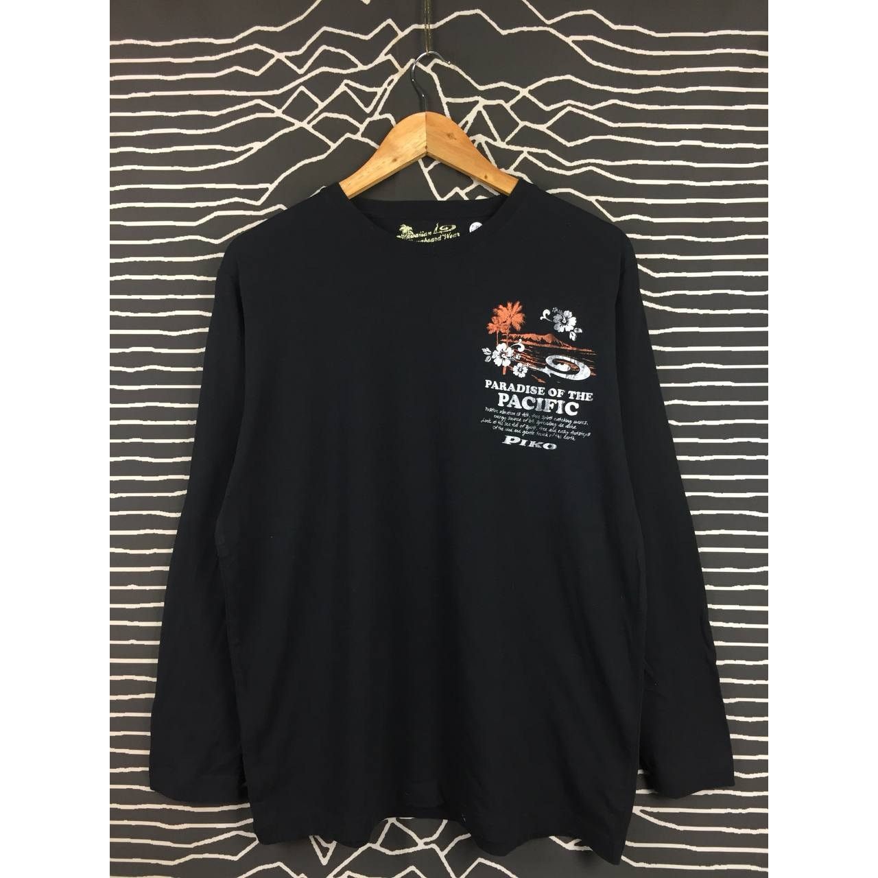 Vintage Piko Hawaiian Longboard Wear Paradise Of The Pacific Tee Size US L / EU 52-54 / 3 - 5 Thumbnail