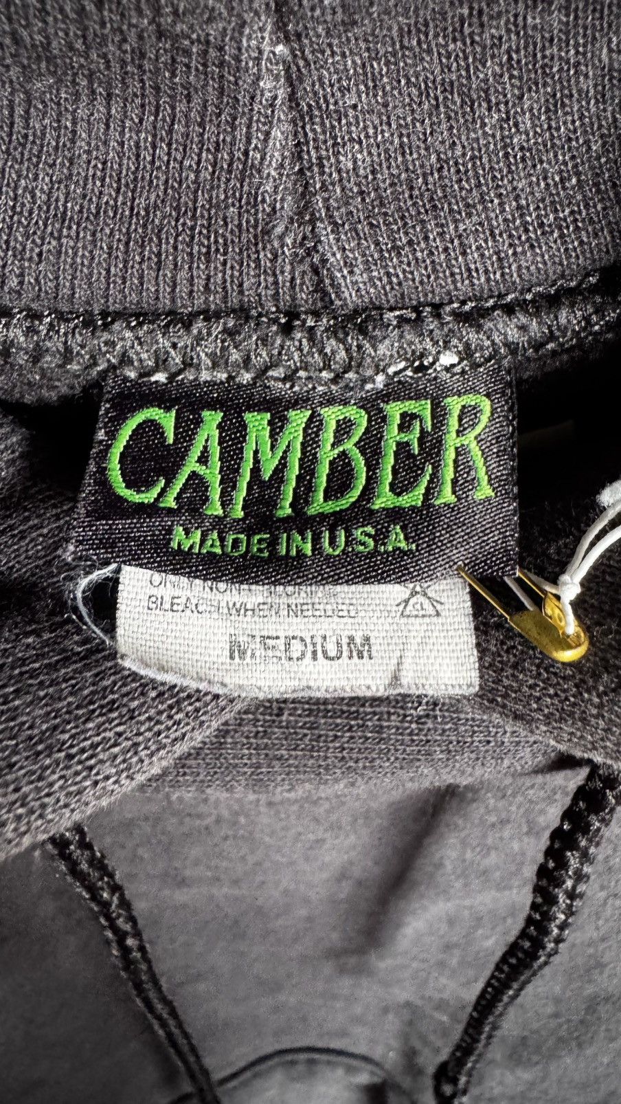 Camber Vintage Camber Plain Heavy Cotton Hoodie Size US L / EU 52-54 / 3 - 3 Thumbnail