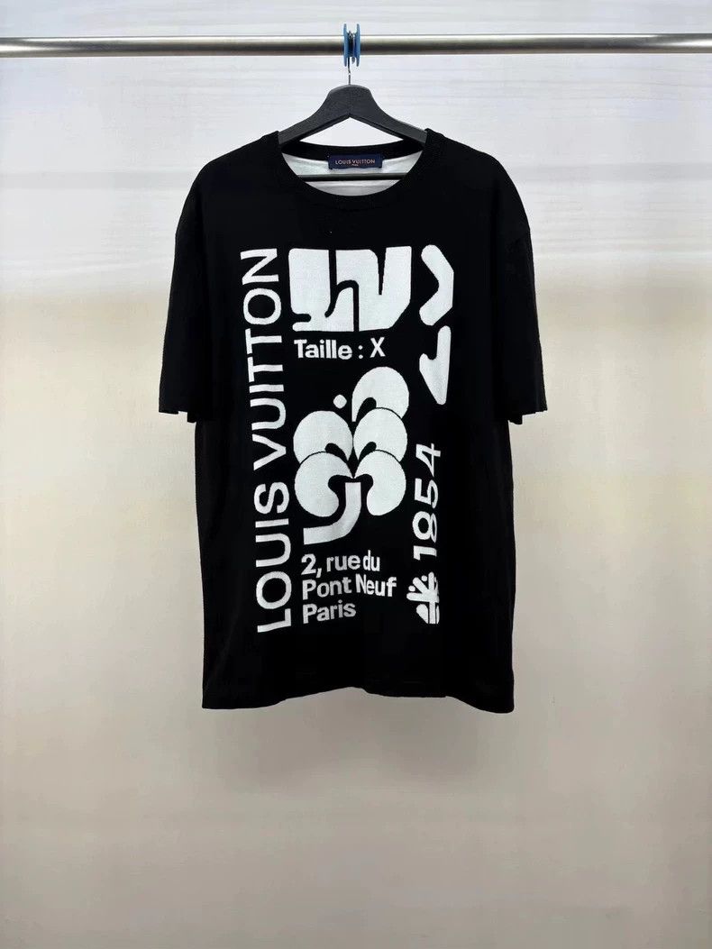 LOUIS VUITTON 1854 シリーズ　Ｔシャツ Louis Vuitton - LV 1854 Graphic Print Knit T-Shirt 1AAG06