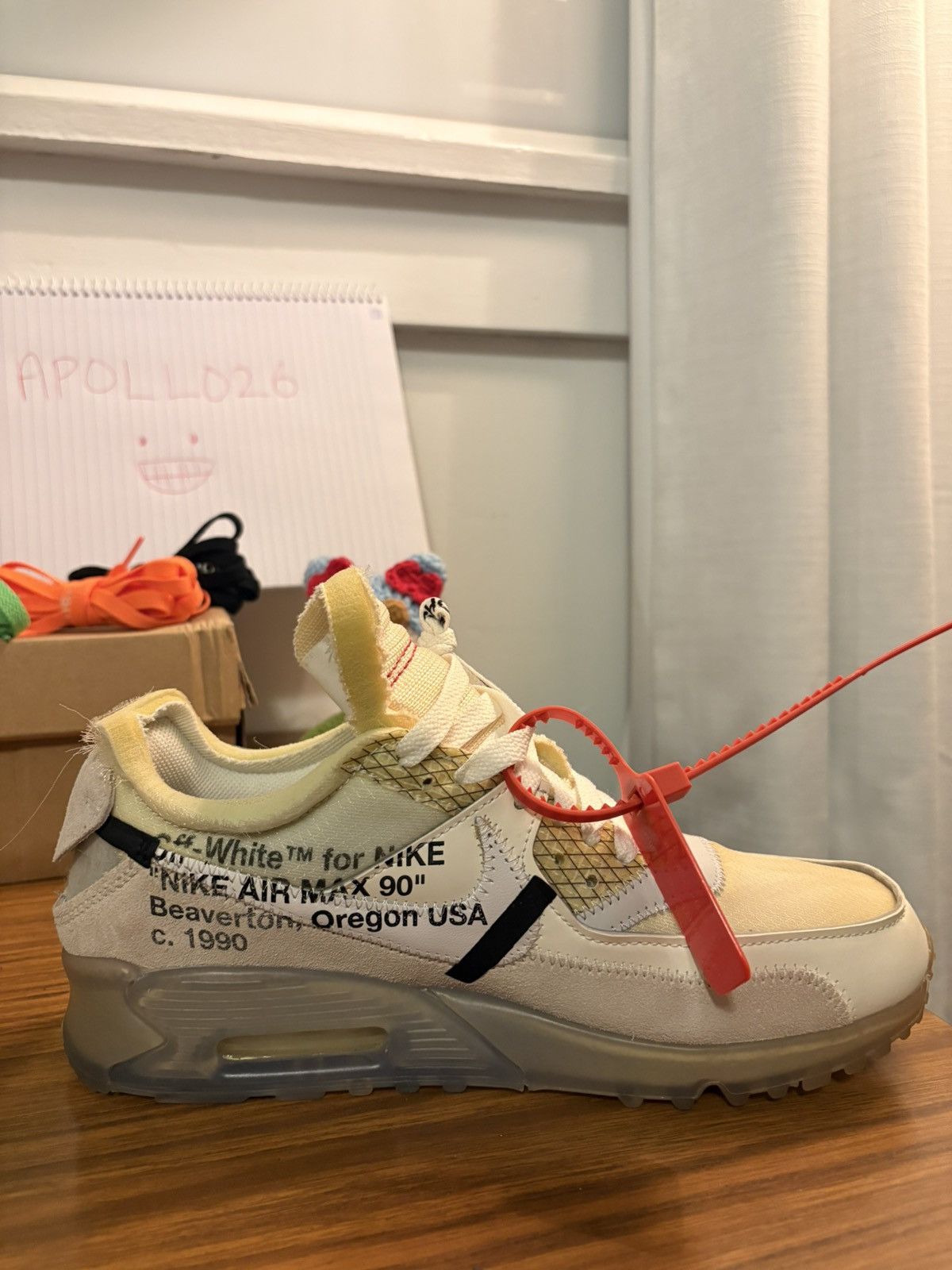 Nike × Off-White Off-White x Nike Air Max 90 “The Ten” US7 Size US 7 / EU 40 - 17 Thumbnail