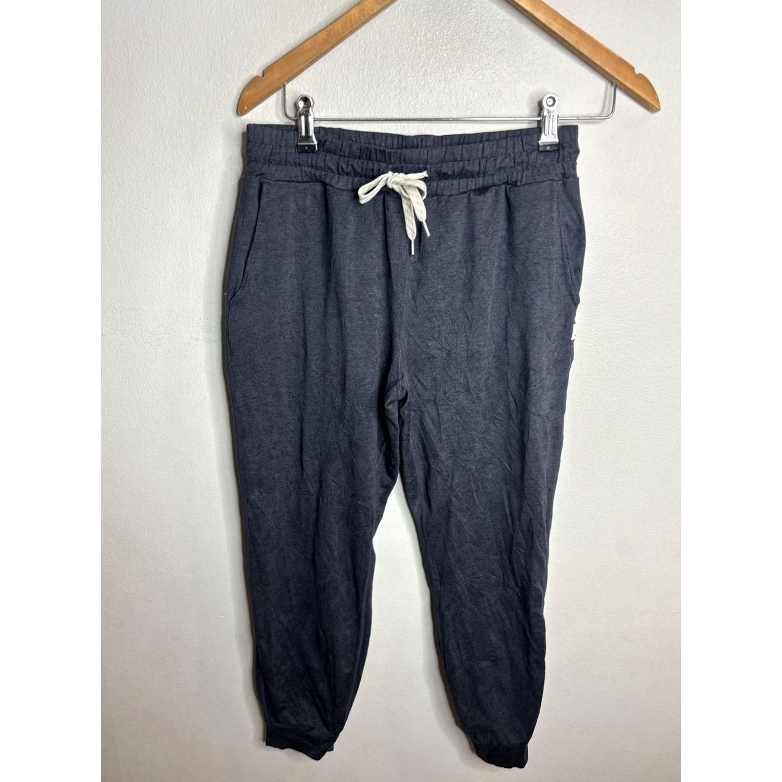 Vuori Vuori Jogger Pants Mens Small Gray Drawstring Cuffed Sweatpants Lounge Soft Size US 29 - 2 Thumbnail
