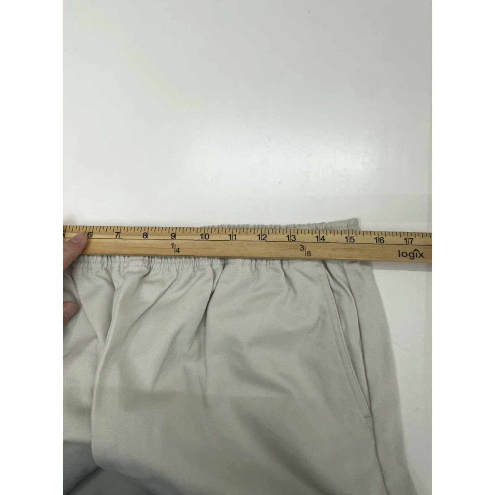 Vintage Appleseed's Womens Pants Petite 16 Stone Elastic Waist Pull On Size 38" / US 16 / IT 52 - 7 Thumbnail